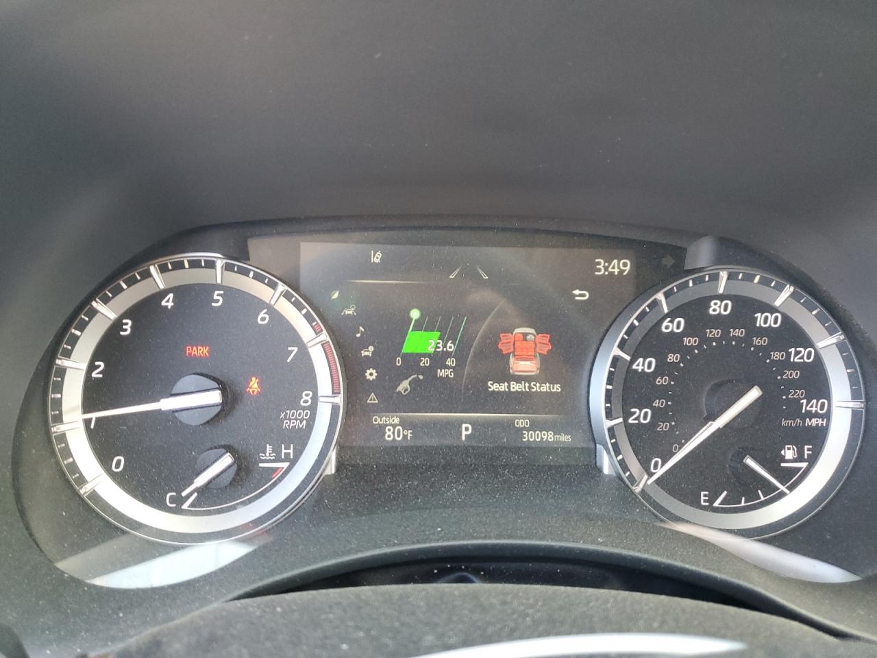 2022 TOYOTA HIGHLANDER XLE VIN:5TDGZRAH1NS540927