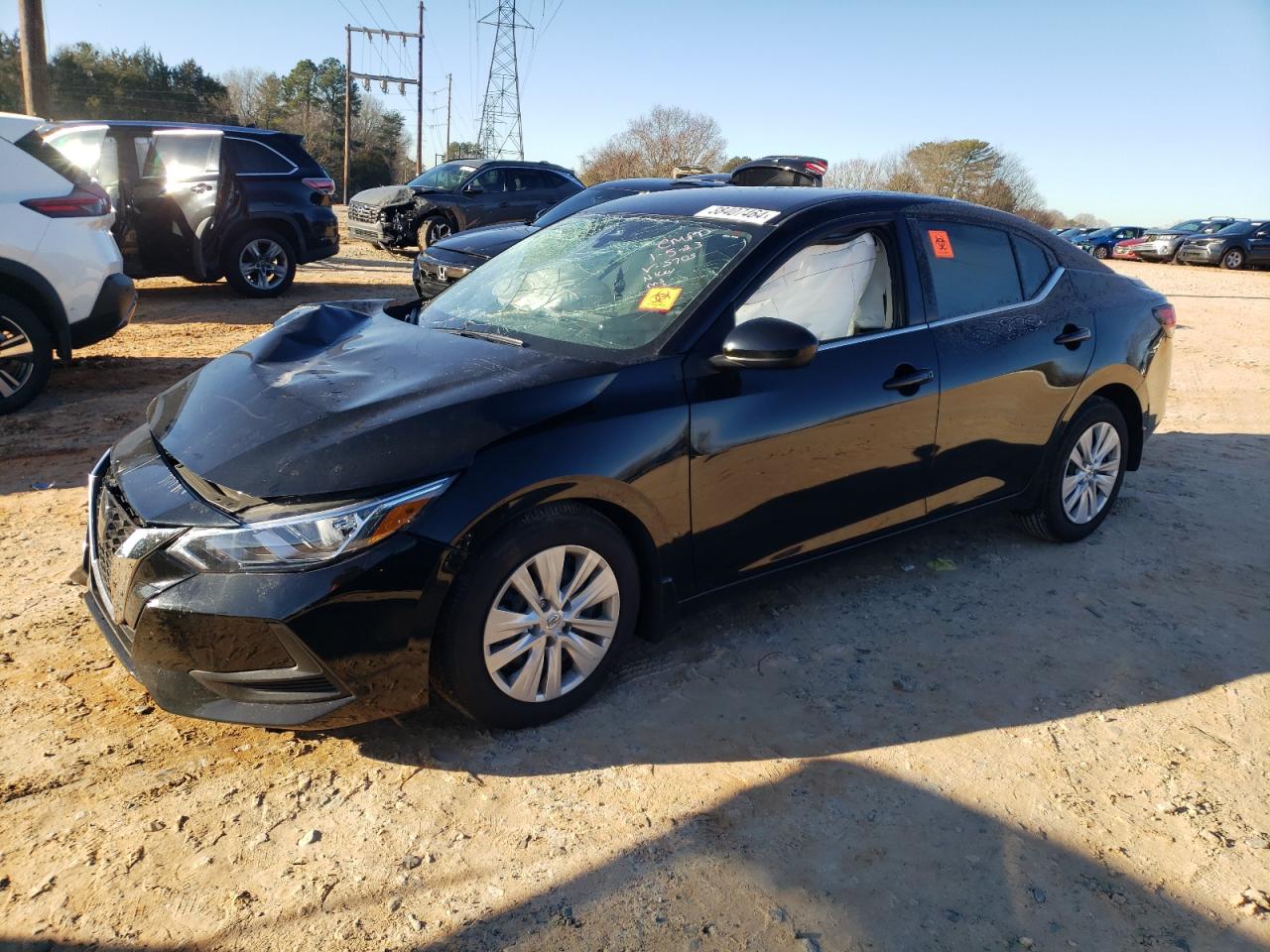 2023 NISSAN SENTRA S VIN:3N1AB8BVXPY245705