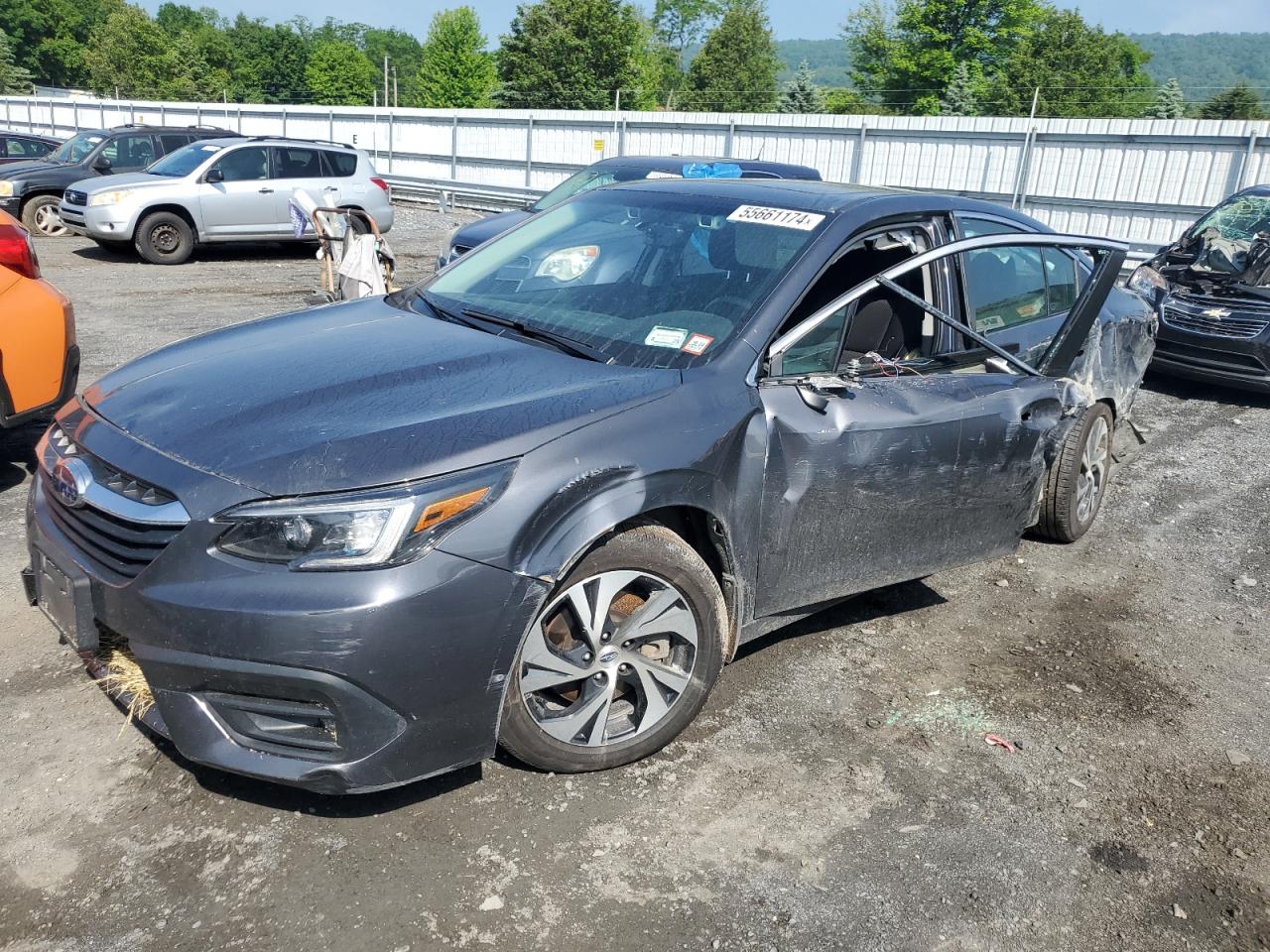 2022 SUBARU LEGACY PREMIUM VIN:WP0AA2A8XNS255297