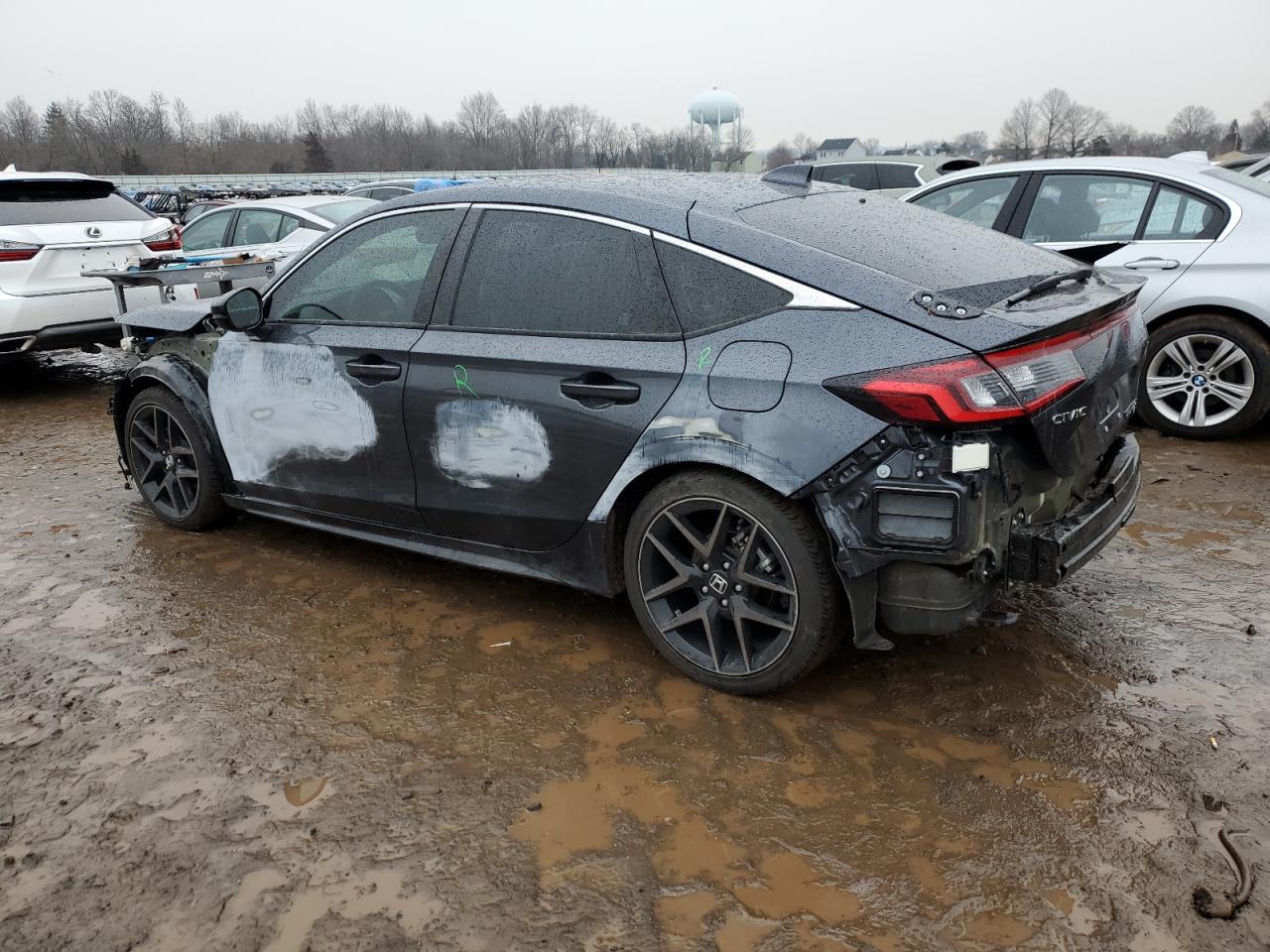 2022 HONDA CIVIC SPORT TOURING VIN:19XFL1H85NE006098