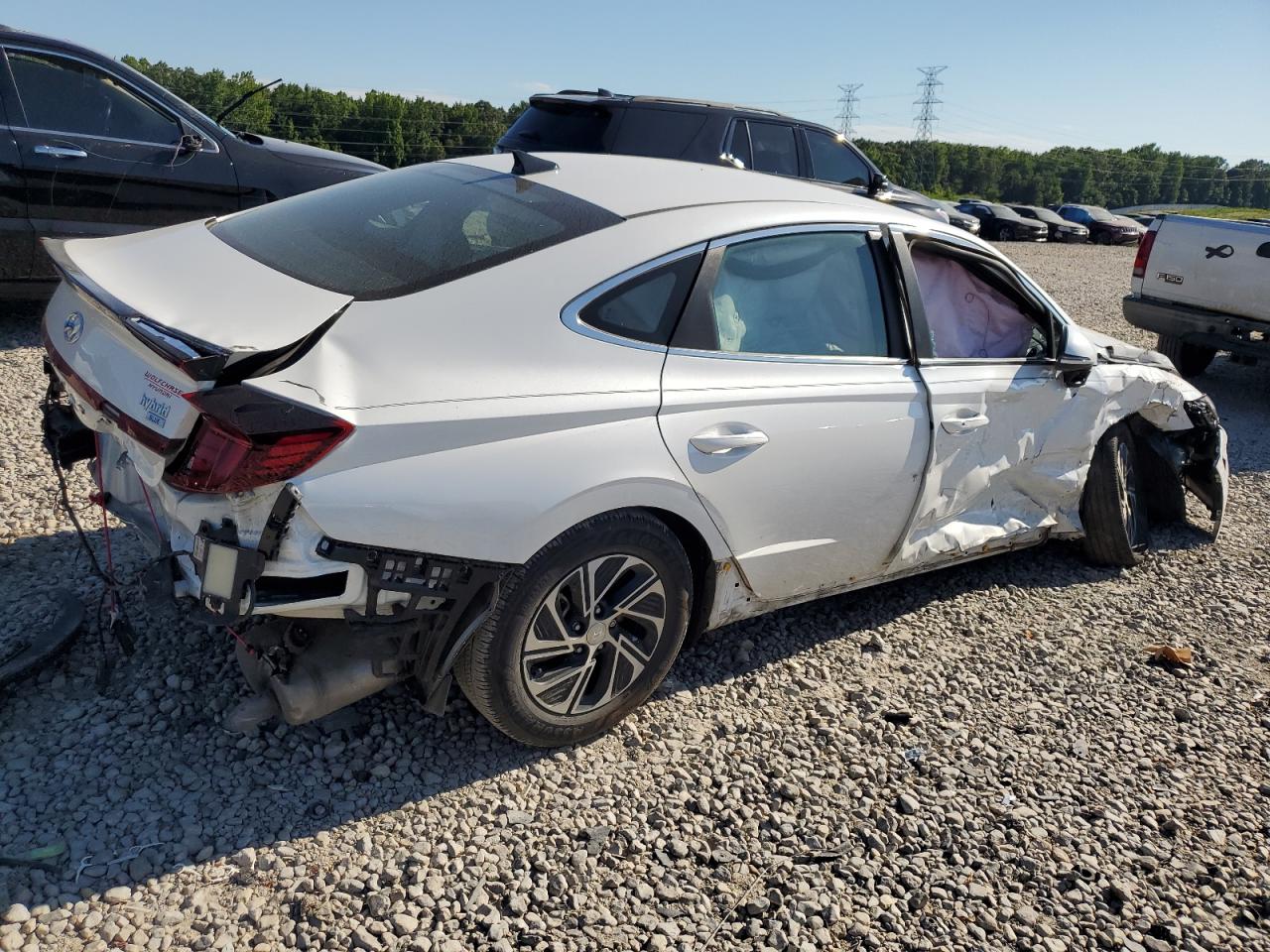 2022 HYUNDAI SONATA HYBRID VIN:KMHL24JJ5NA037306