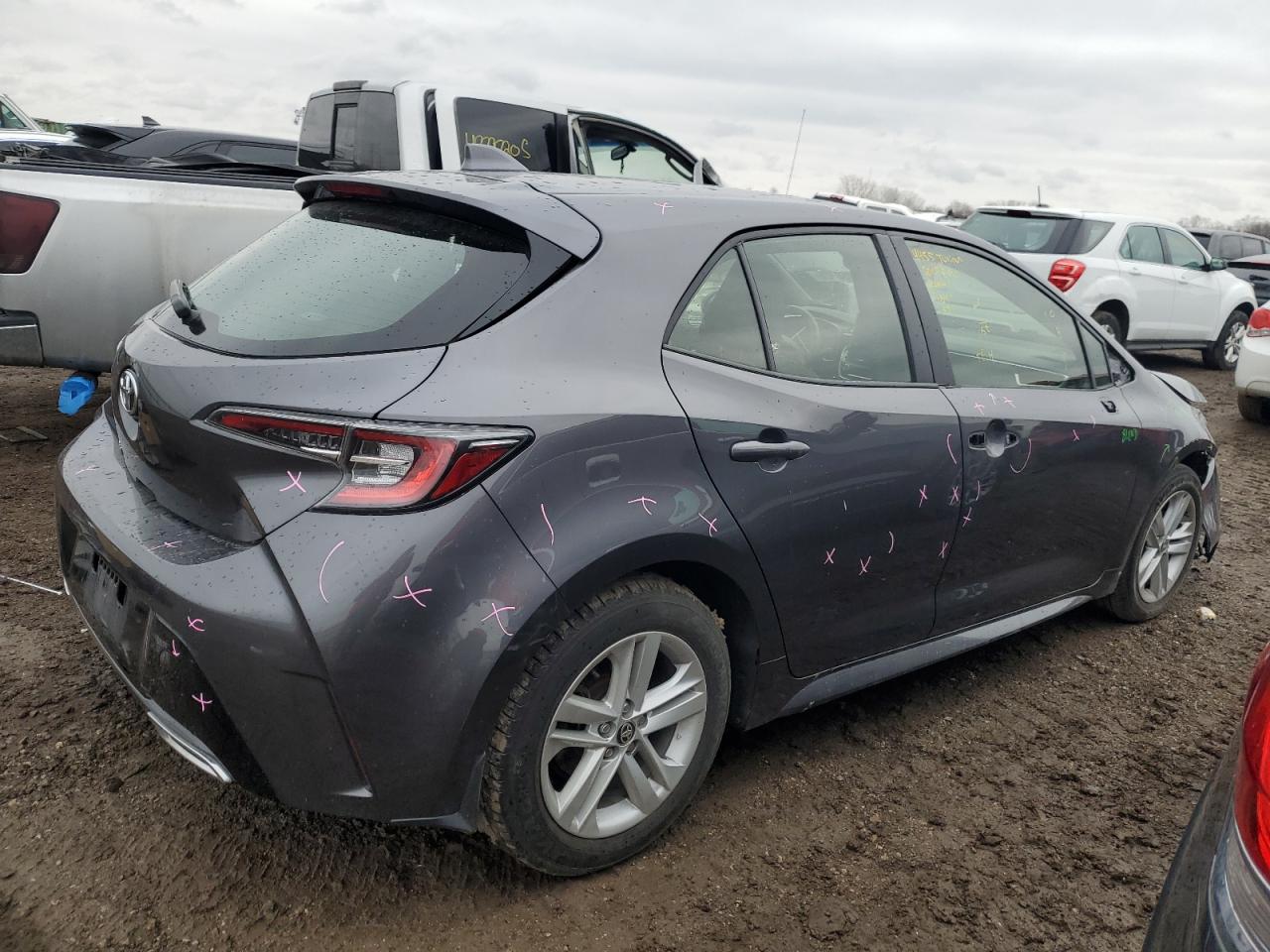 2022 TOYOTA COROLLA SE VIN:JTND4MBE7N3147732