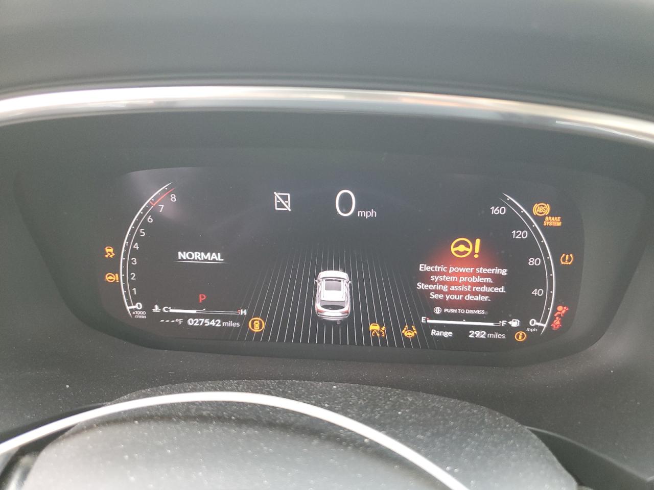 2022 ACURA MDX TECHNOLOGY VIN:5J8YE1H45NL038171