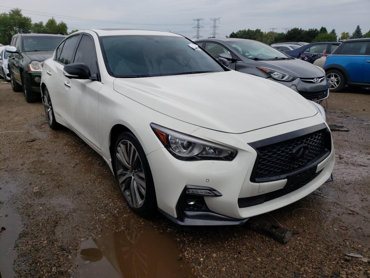 2022 INFINITI Q50 SENSORY VIN:JN1EV7CR4NM341687