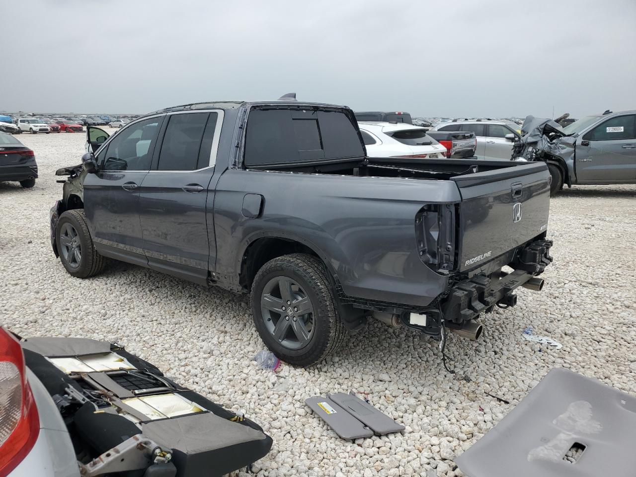 2023 HONDA RIDGELINE RTL VIN:5FPYK3F5XPB025508