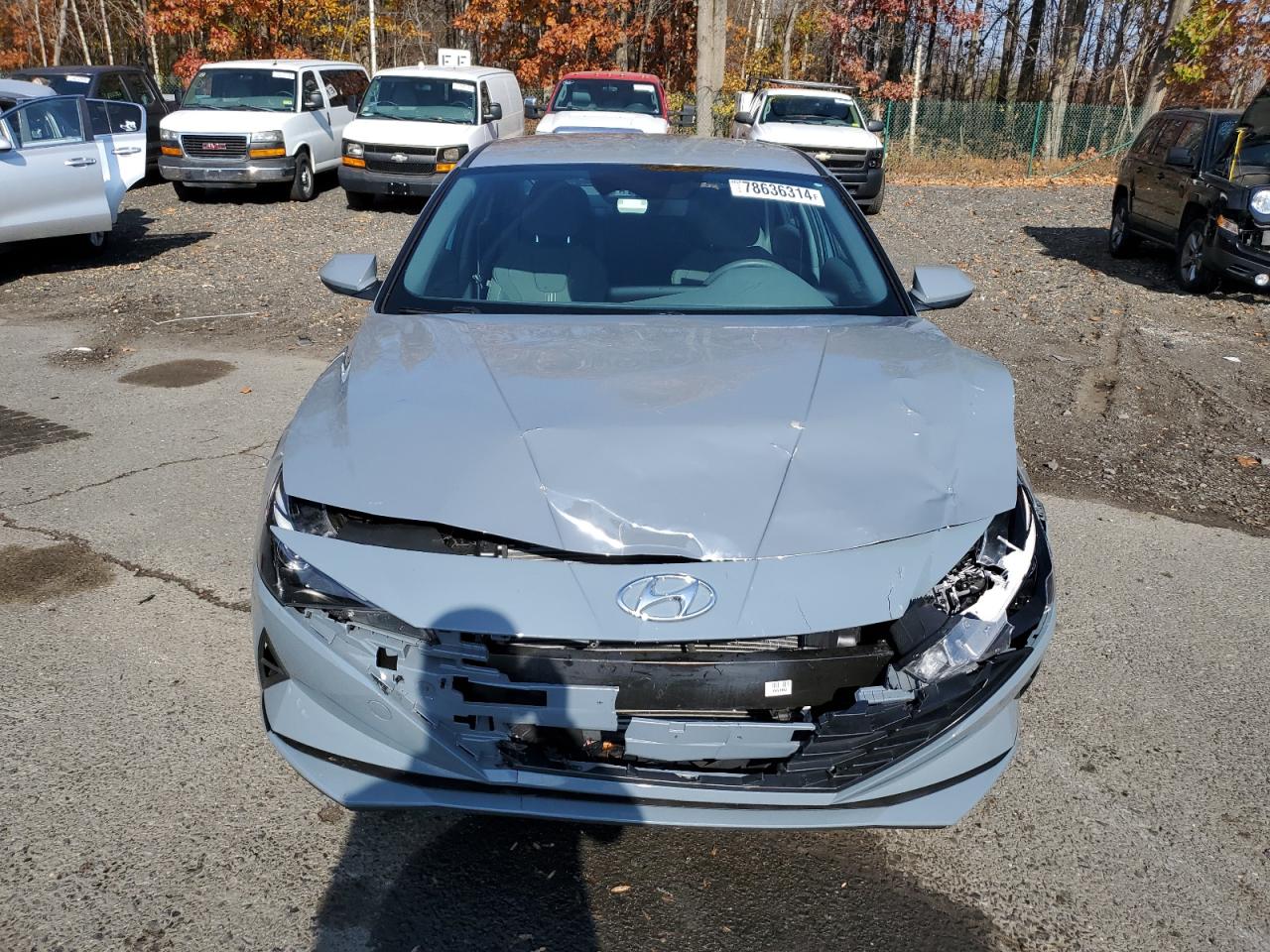 2022 HYUNDAI ELANTRA SEL VIN:KMHLM4AGXNU283815