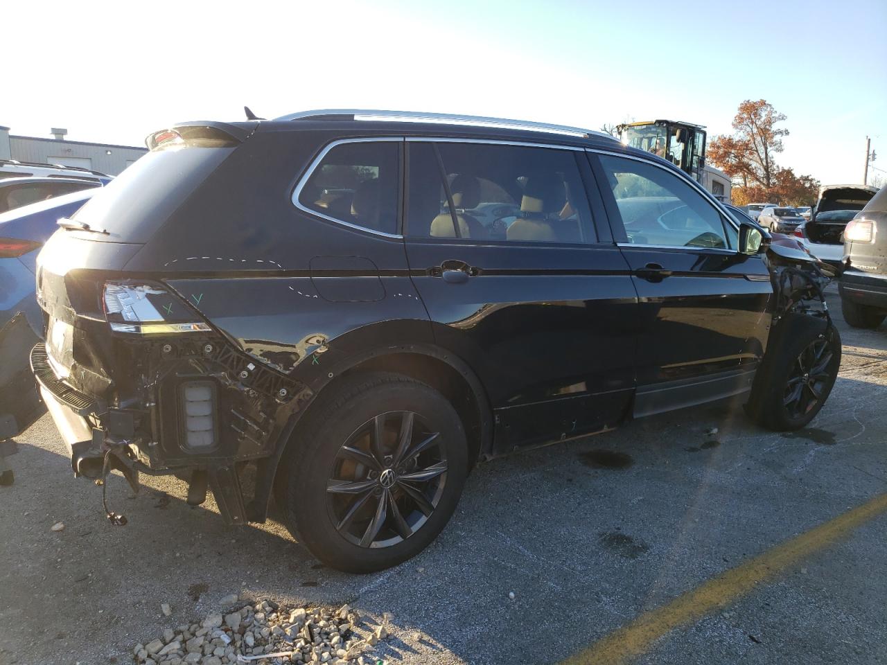 2022 VOLKSWAGEN TIGUAN SE VIN:3VV3B7AX2NM094691