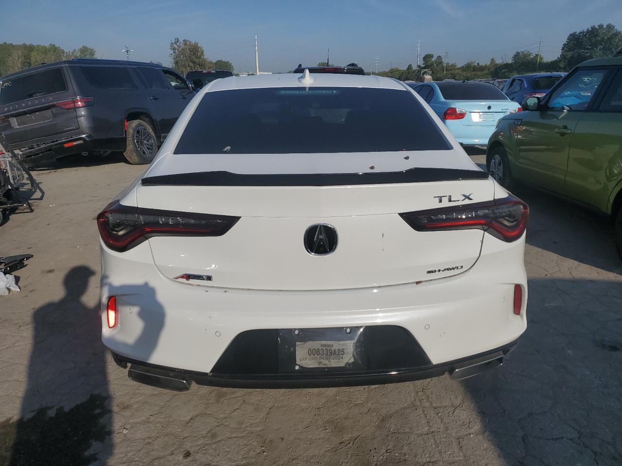 2023 ACURA TLX A-SPEC VIN:19UUB6F57PA000052