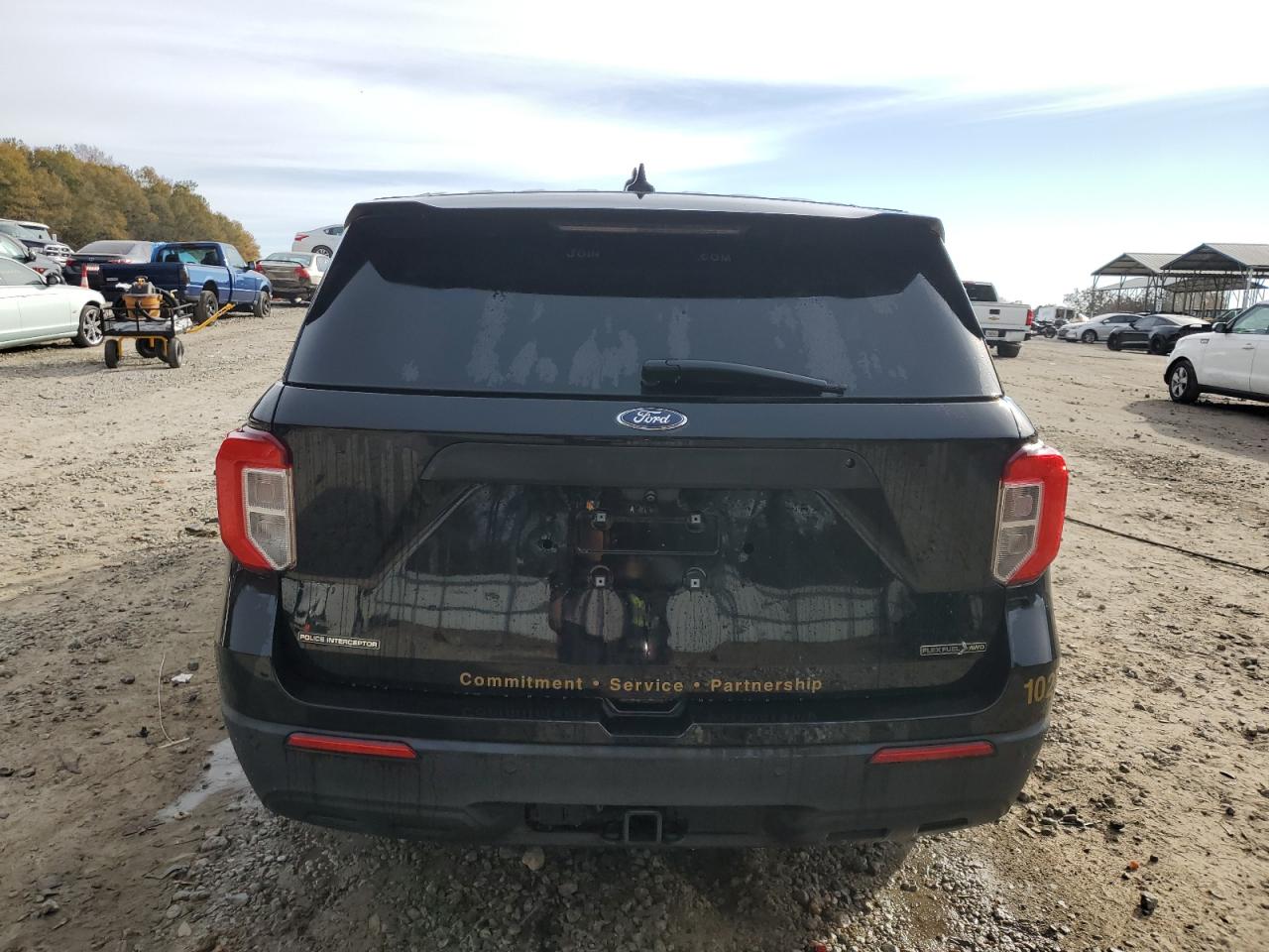 2022 FORD EXPLORER POLICE INTERCEPTOR VIN:1FM5K8AB5NGA64429