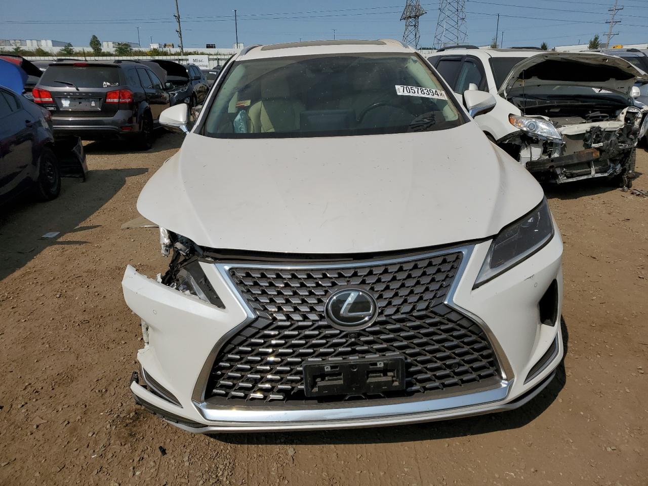 2022 LEXUS RX 350 VIN:2T2HZMDA5NC362658