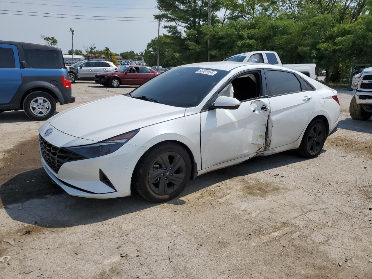 2022 HYUNDAI ELANTRA SEL VIN:5NPLM4AG7NH066074
