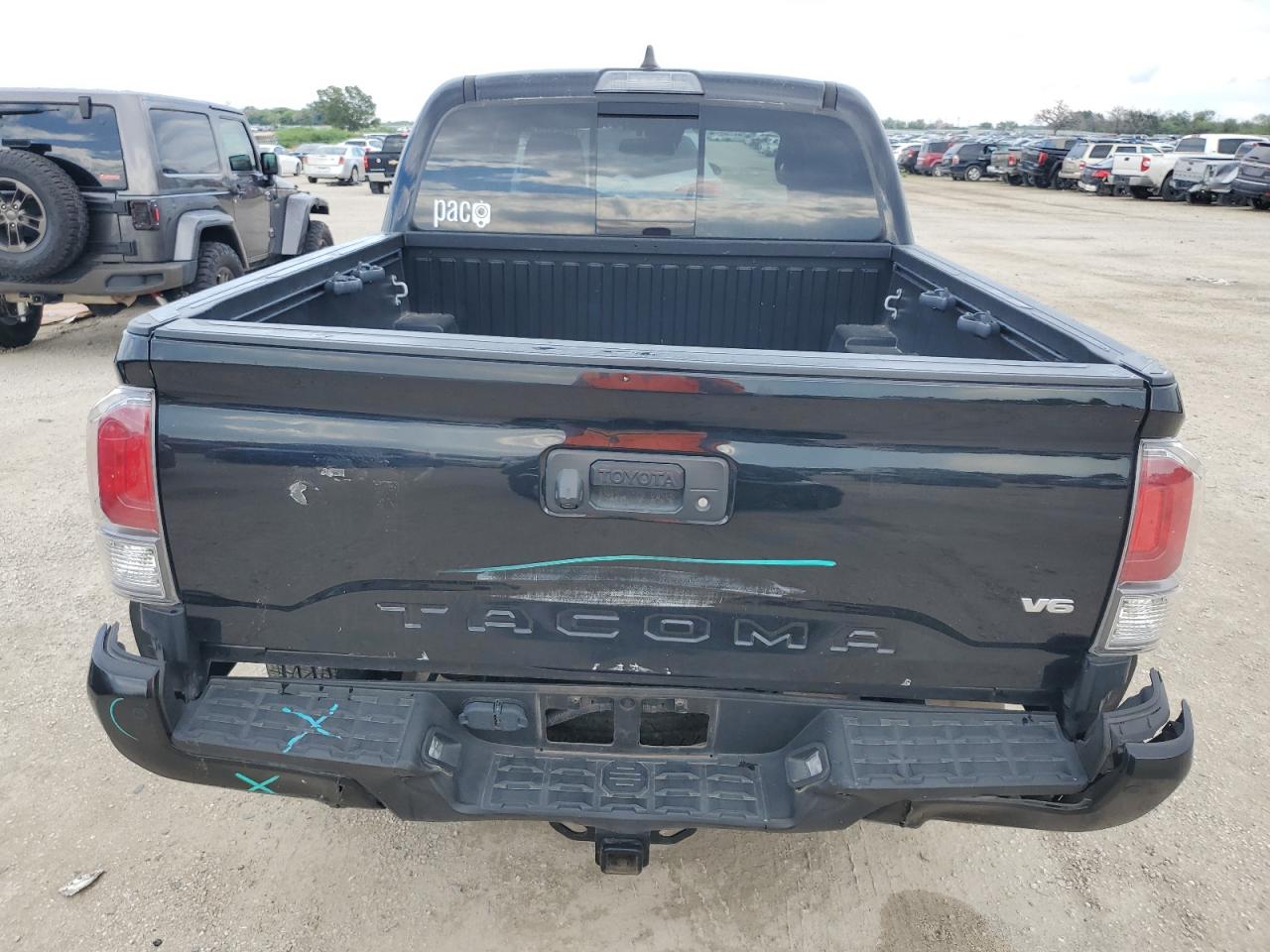 2022 TOYOTA TACOMA DOUBLE CAB VIN:3TYAZ5CN8NT016468