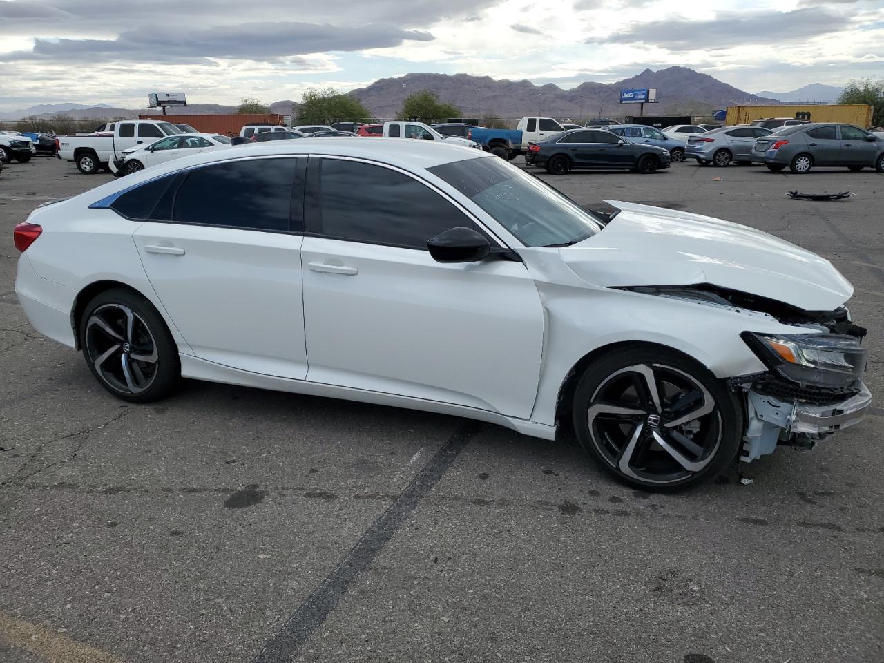 2022 HONDA ACCORD SPORT VIN:1HGCV1F35NA032936