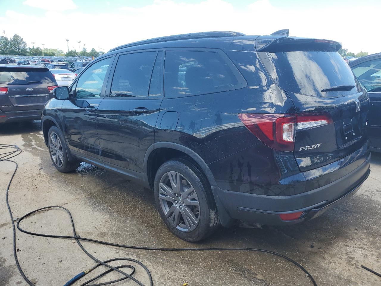 2022 HONDA PILOT SPORT VIN:5FNYF6H33NB073570