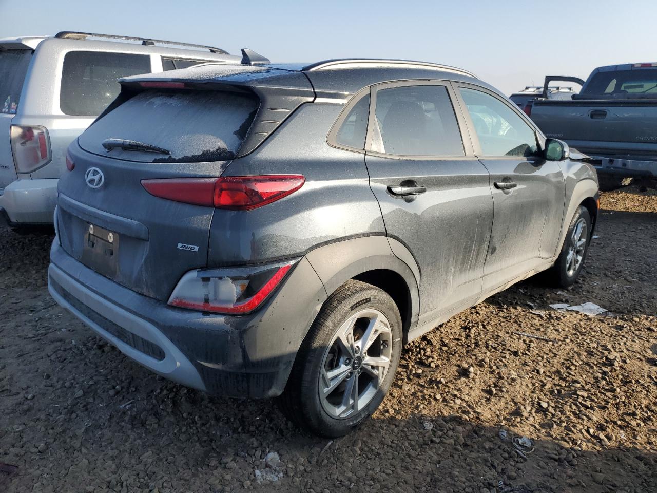 2023 HYUNDAI KONA SEL VIN:KM8K6CAB1NU758501