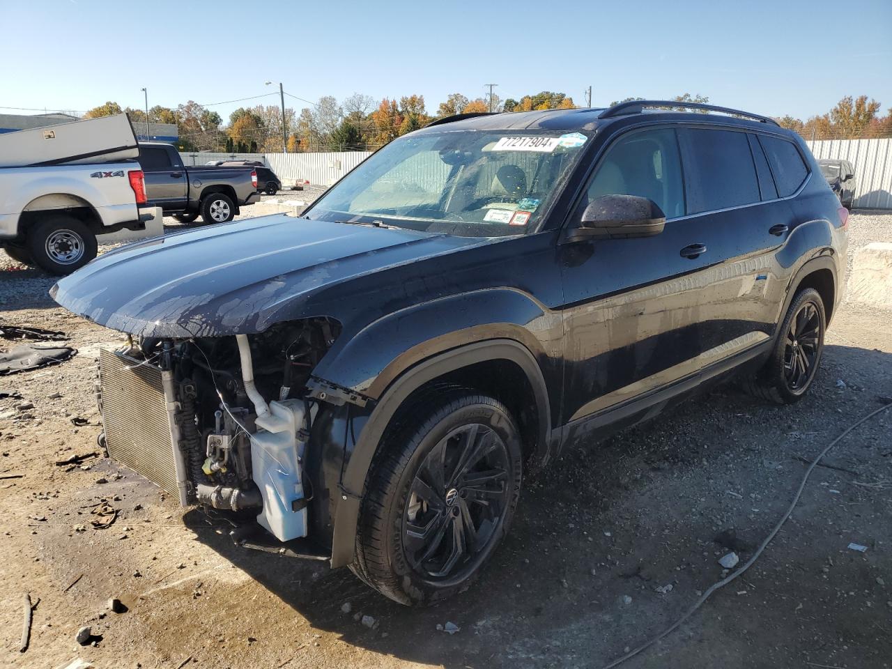 2022 VOLKSWAGEN ATLAS SE VIN:1V2HP2CA1NC500798