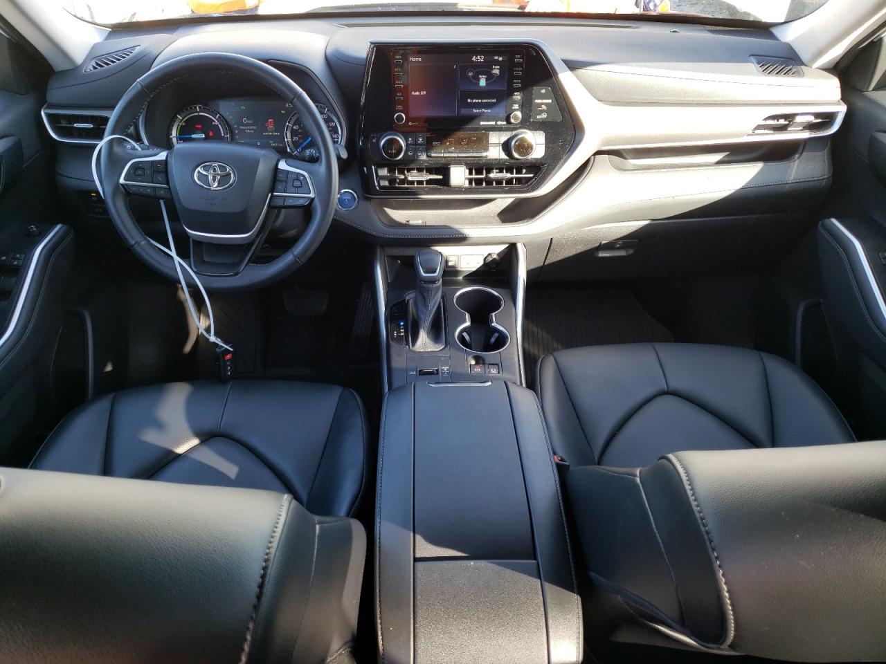 2022 TOYOTA HIGHLANDER HYBRID XLE VIN:5TDGBRCH7NS547785