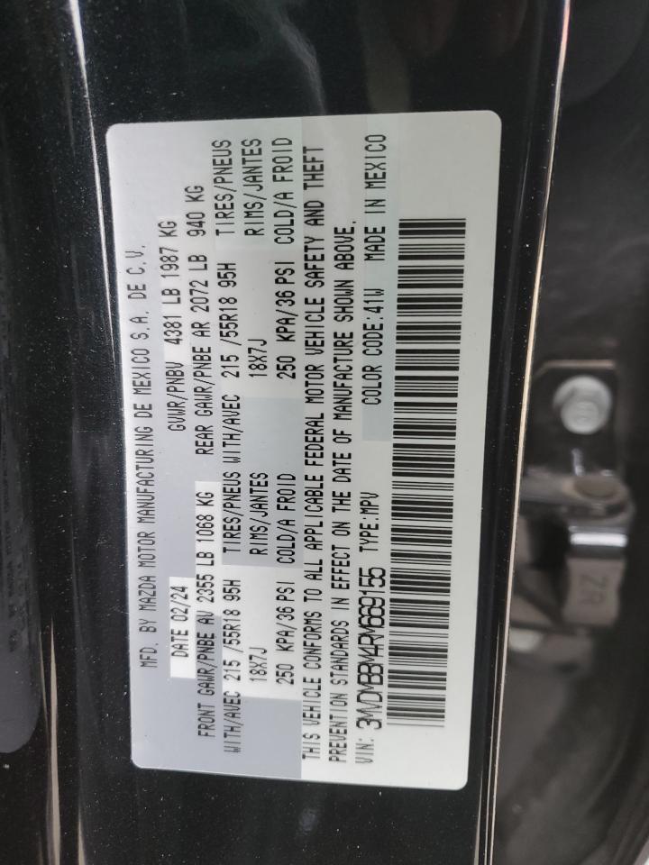 2024 MAZDA CX-30 SELECT VIN:3MVDMBBM4RM669155