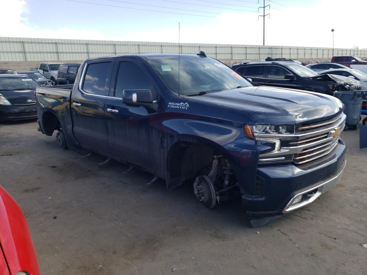 2022 CHEVROLET SILVERADO LTD K1500 HIGH COUNTRY VIN:1GCUYHED5NZ210097
