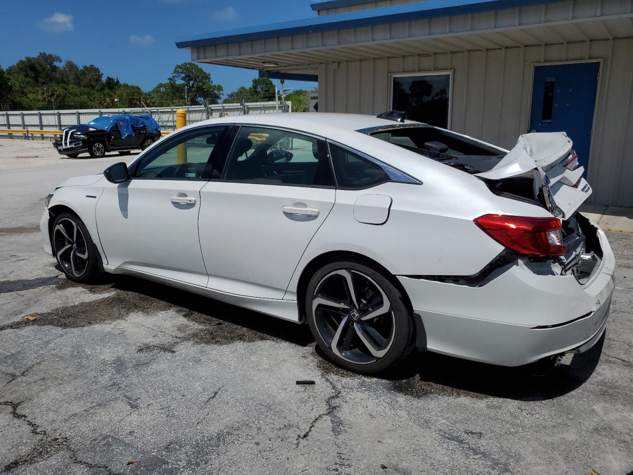 2022 HONDA ACCORD HYBRID SPORT VIN:1HGCV3F24NA005469