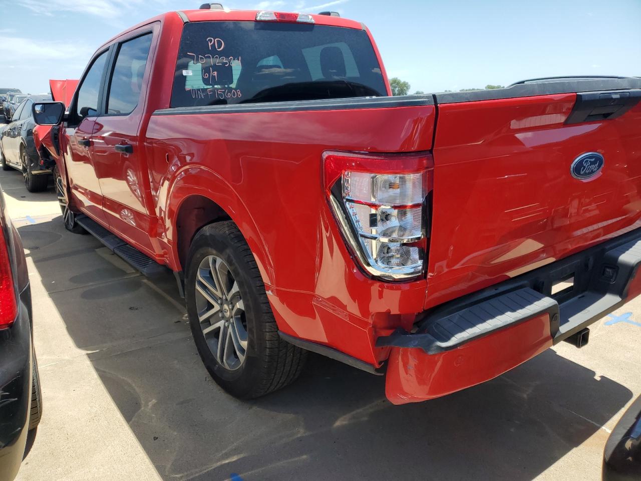 2023 FORD F150 SUPERCREW VIN:1FTEW1CP3PKF15608