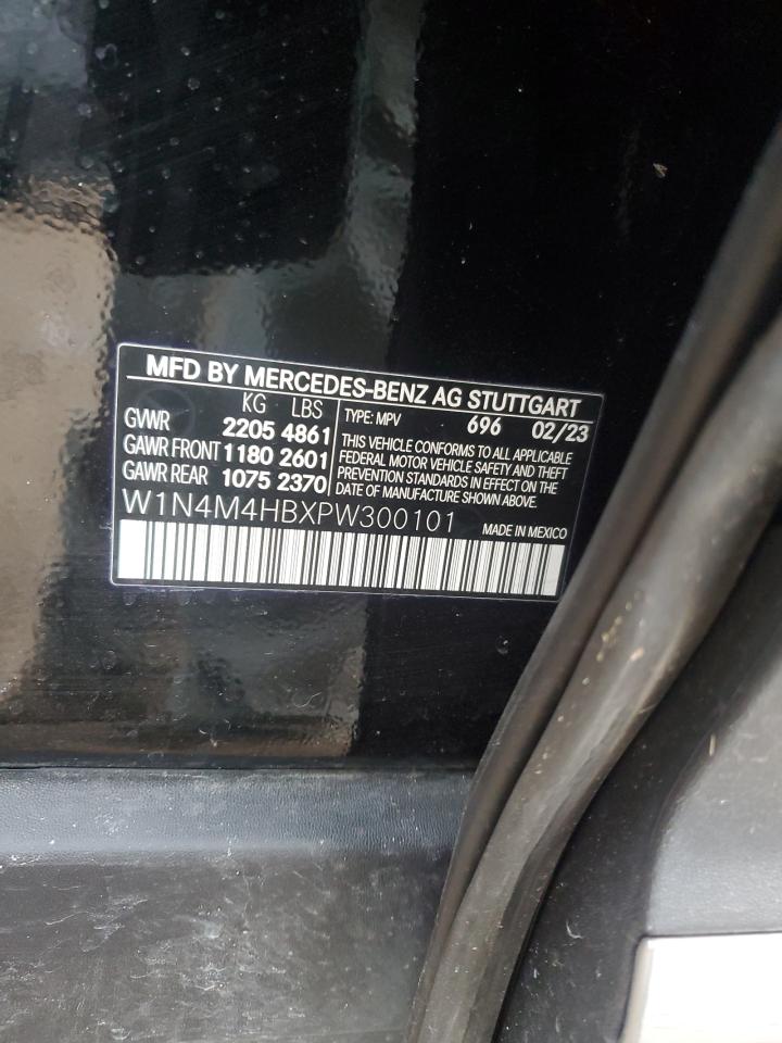 2023 MERCEDES-BENZ GLB 250 4MATIC VIN:W1N4M4HBXPW300101