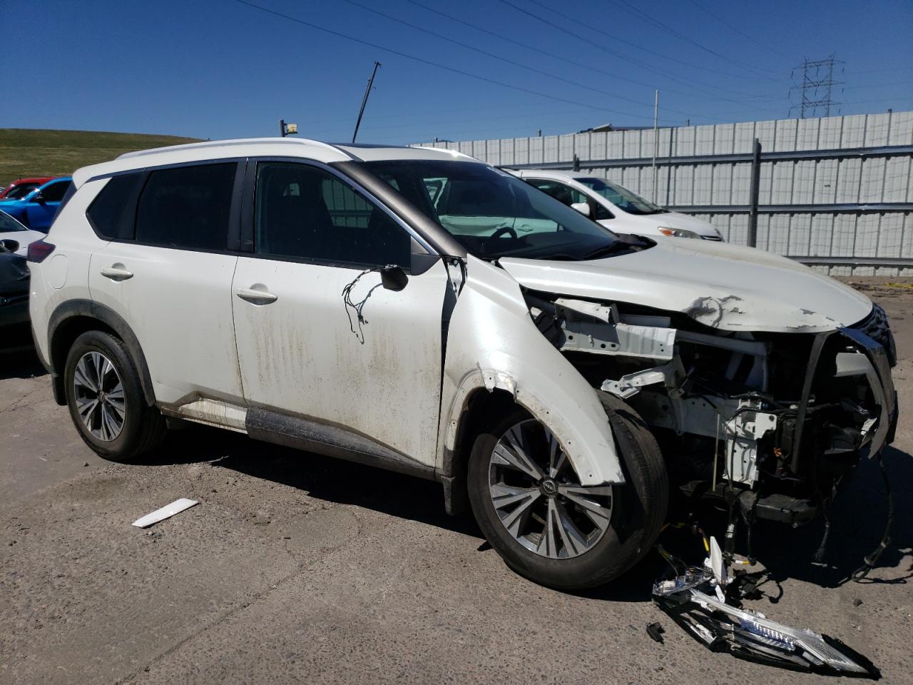 2022 NISSAN ROGUE SV VIN:5N1BT3BB1NC701566