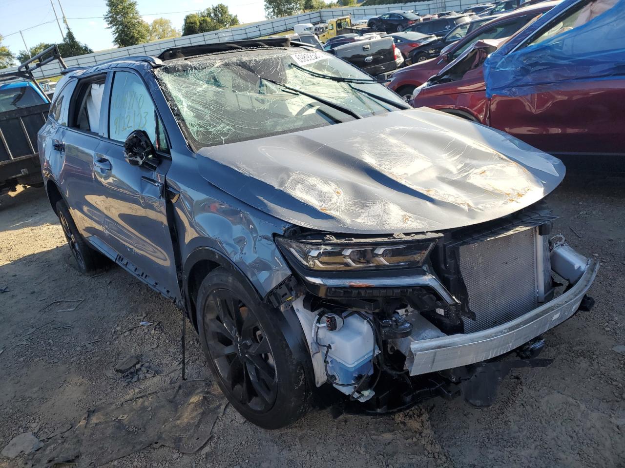 2022 KIA SORENTO SX VIN:5XYRKDLF6NG144534