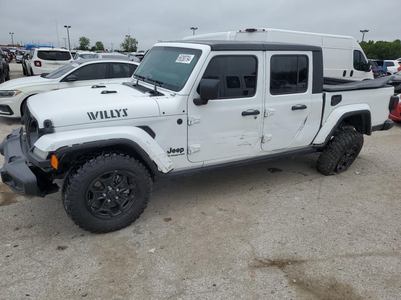 2022 JEEP GLADIATOR SPORT VIN:1C6HJTAG9NL175003