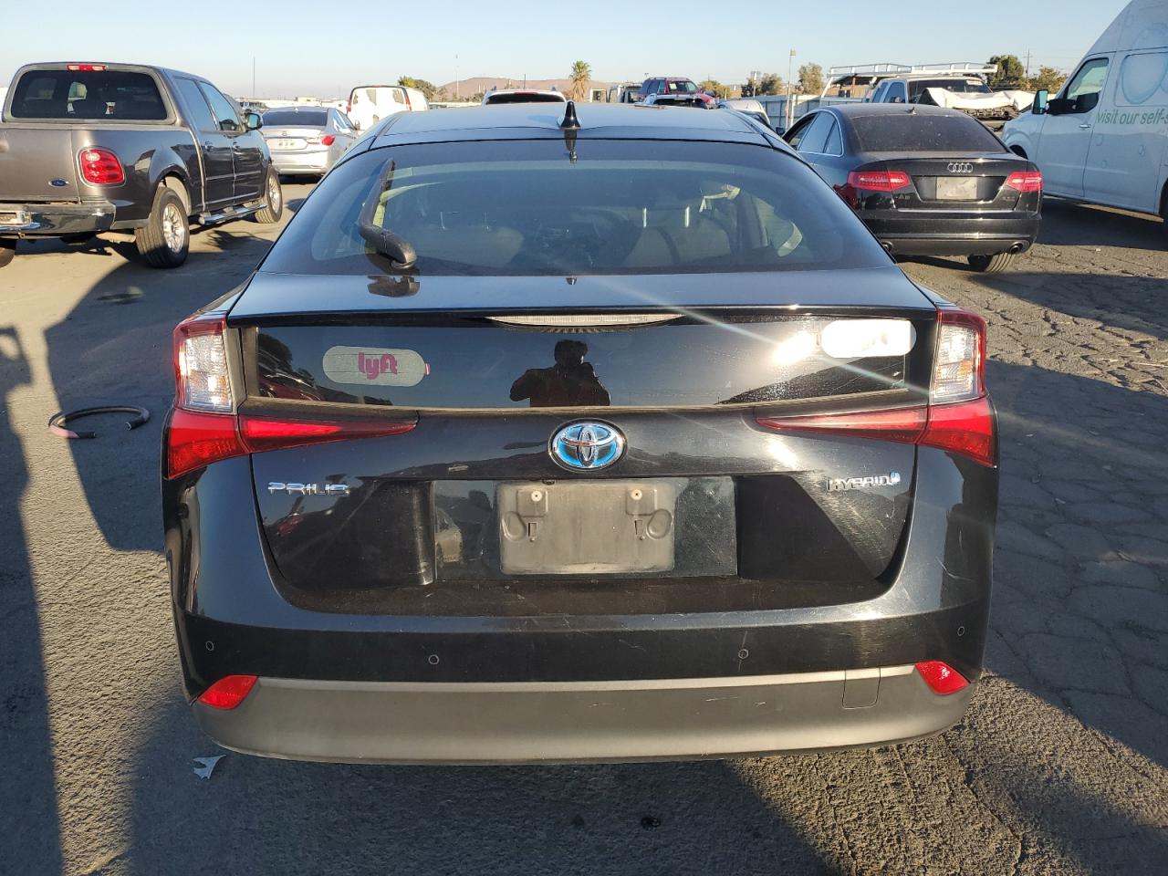 2022 TOYOTA PRIUS NIGHT SHADE VIN:JTDKAMFU9N3157782