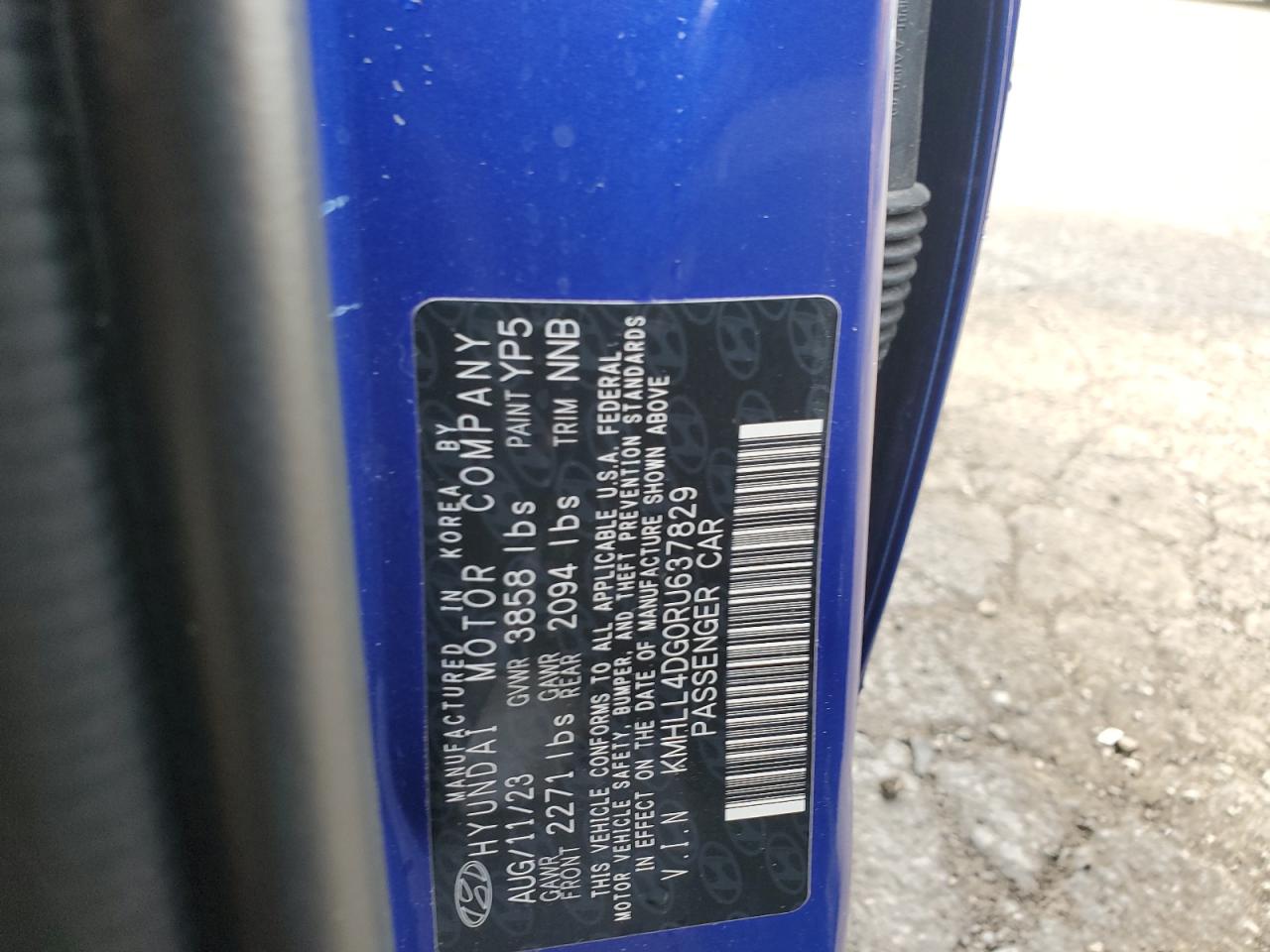 2024 HYUNDAI ELANTRA SE VIN:KMHLL4DG0RU637829