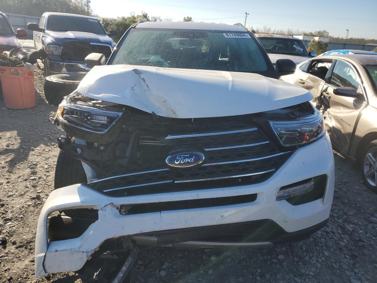 2022 FORD EXPLORER XLT VIN:1FMSK7DH5NGA54206