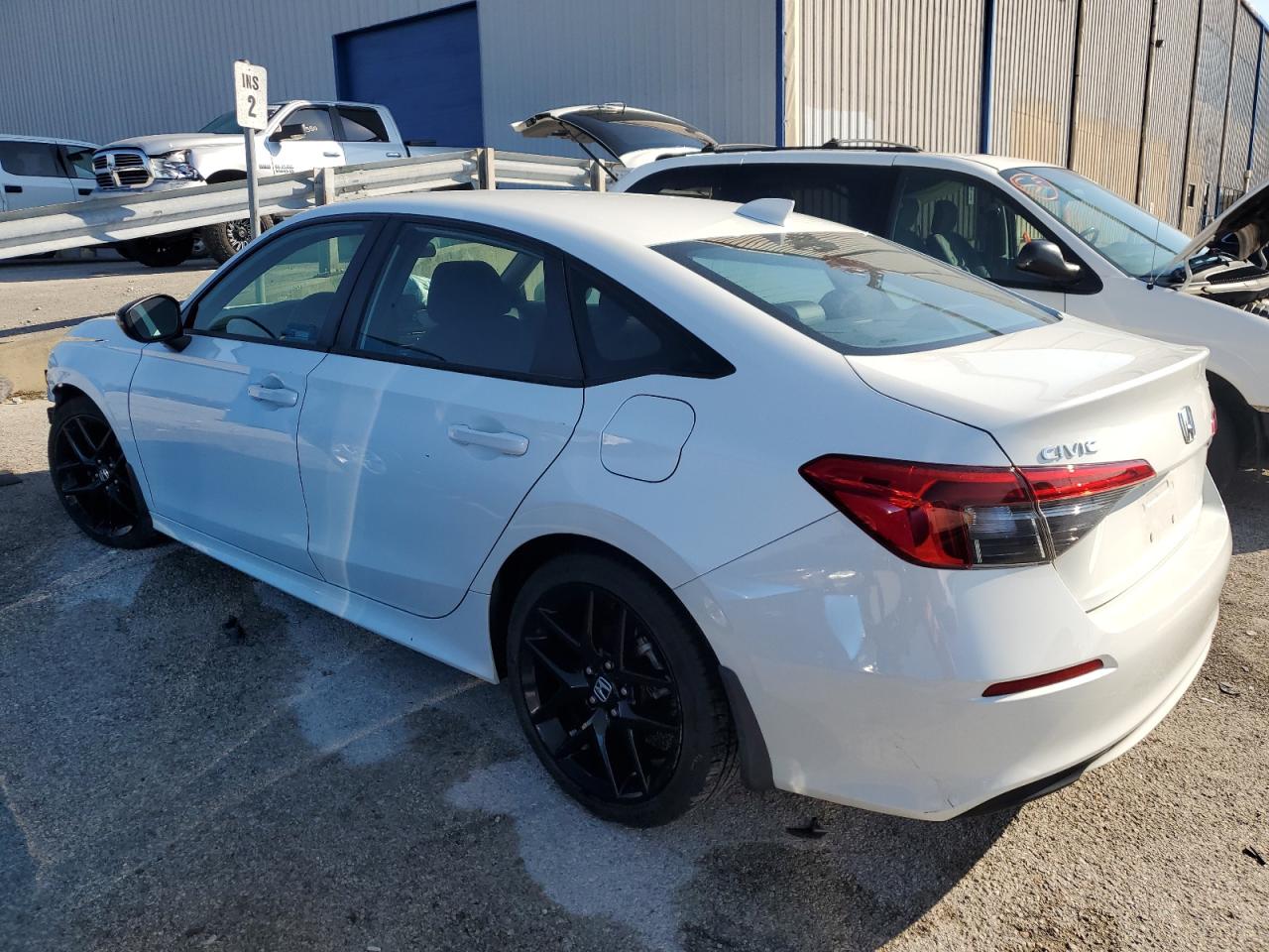 2022 HONDA CIVIC SPORT VIN:2HGFE2F58NH593685