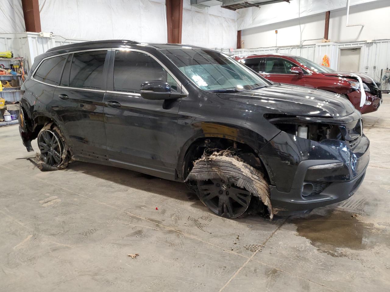 2022 HONDA PILOT SE VIN:5FNYF6H29NB102397