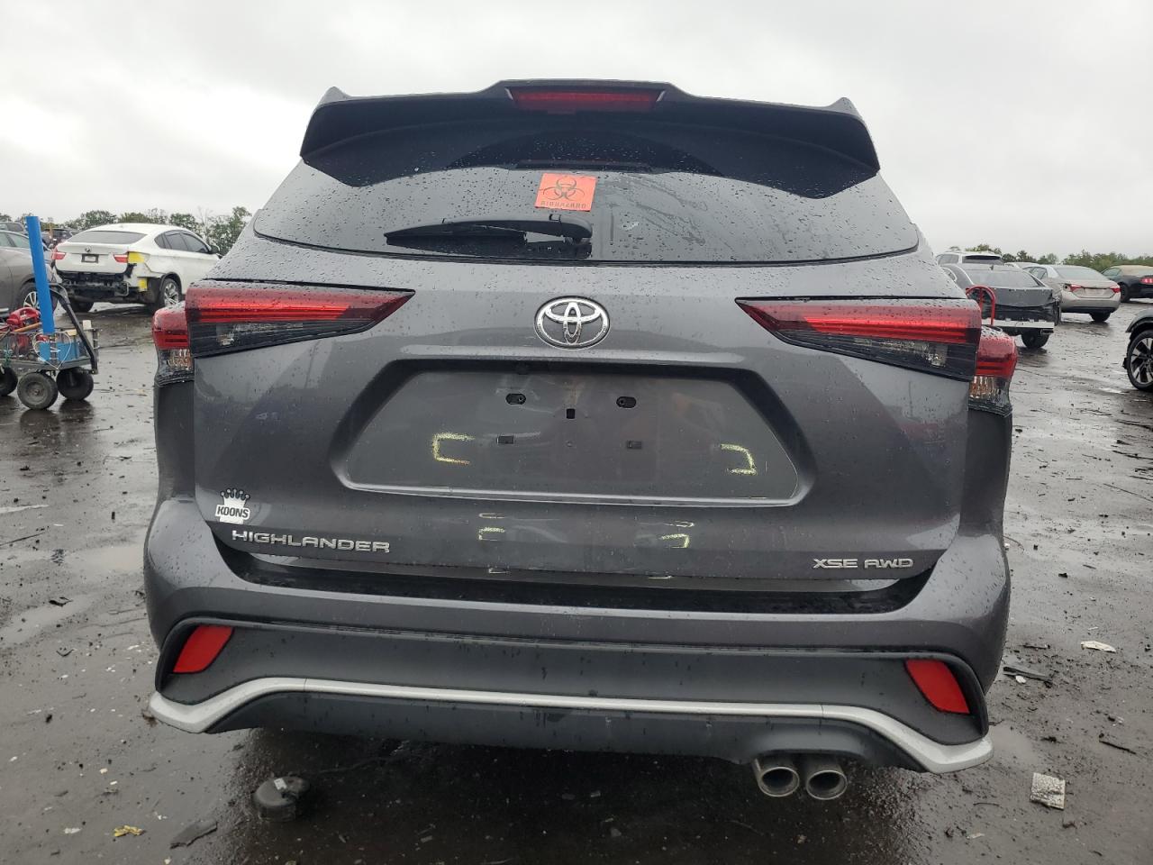 2024 TOYOTA HIGHLANDER LE VIN:5TDKDRBH6RS553962
