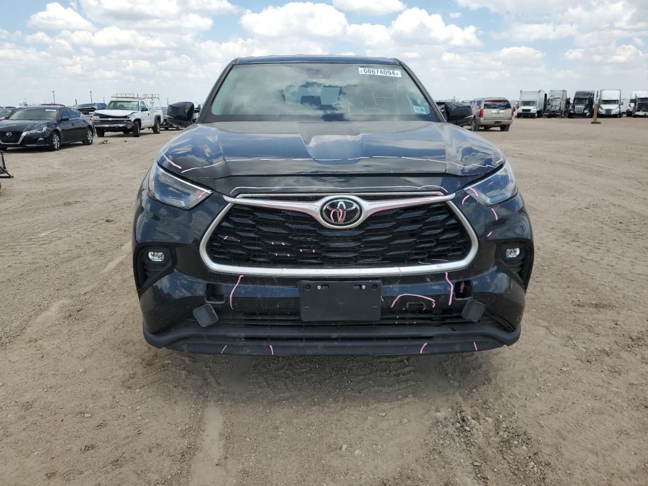 2022 TOYOTA HIGHLANDER L VIN:5TDZZRAH9NS107705