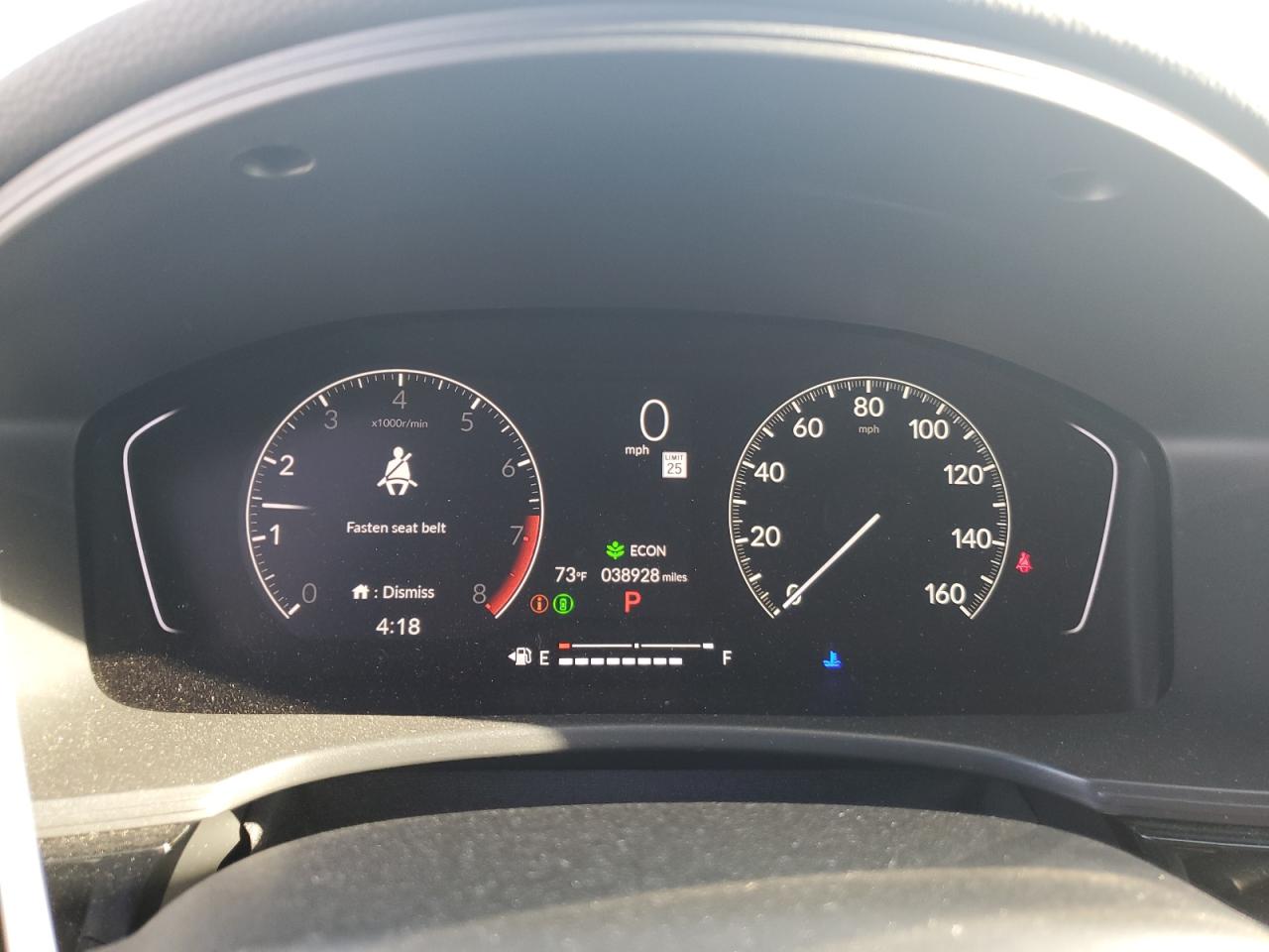 2022 HONDA CIVIC SPORT VIN:19XFL2H85NE015714