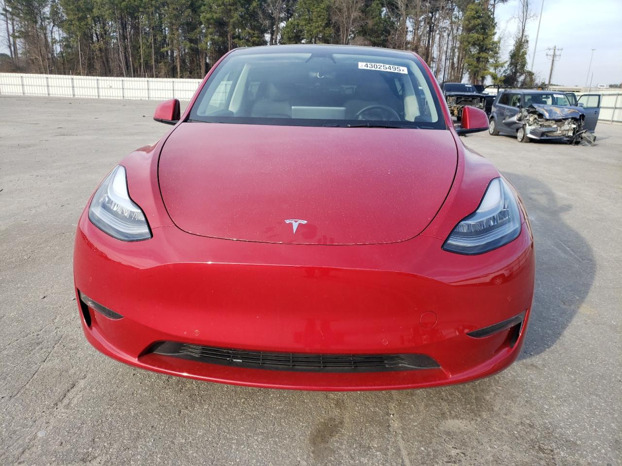 2022 TESLA MODEL Y  VIN:7SAYGDEE3NF321097