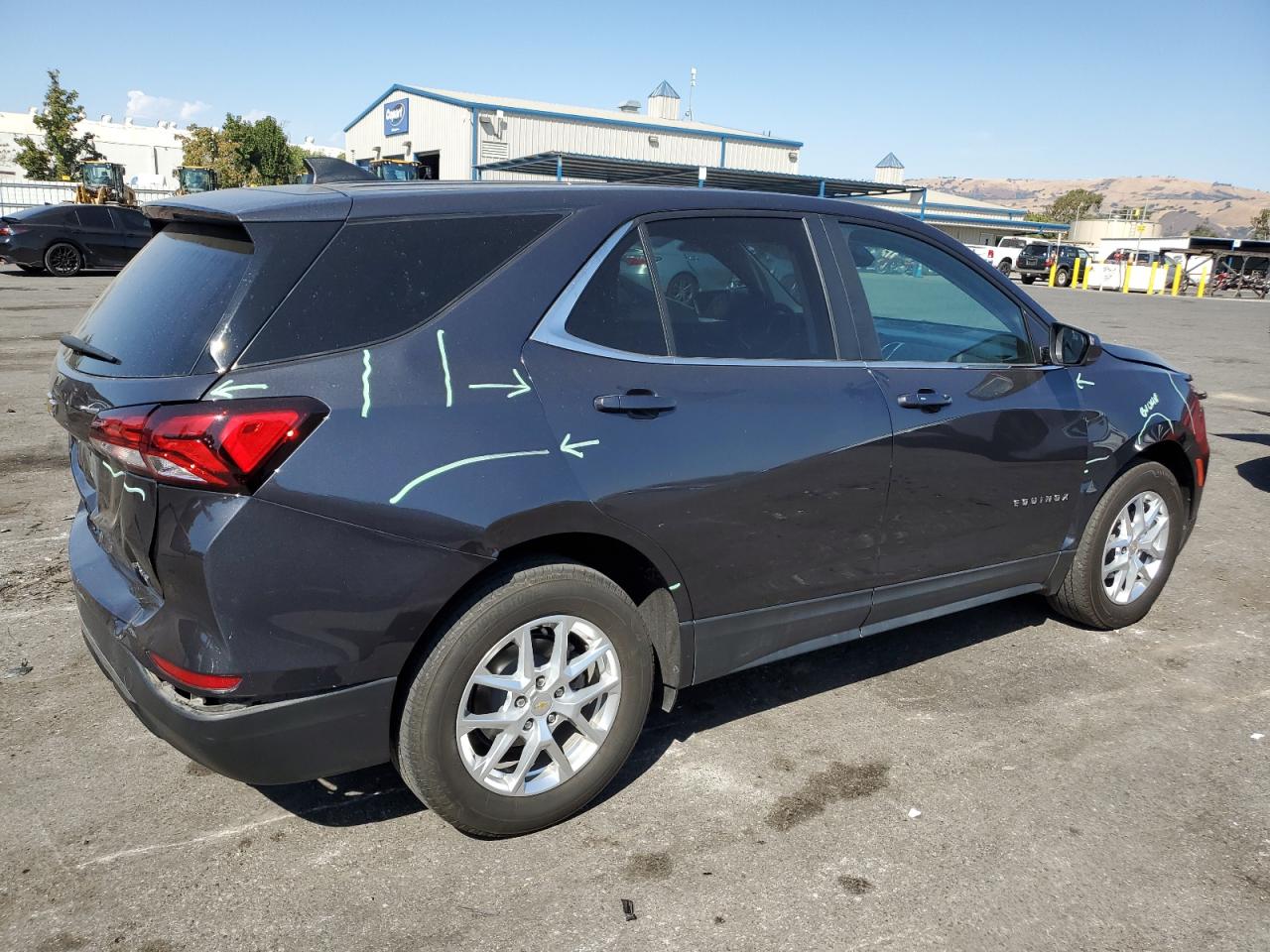 2022 CHEVROLET EQUINOX LT VIN:2GNAXUEV7N6155842