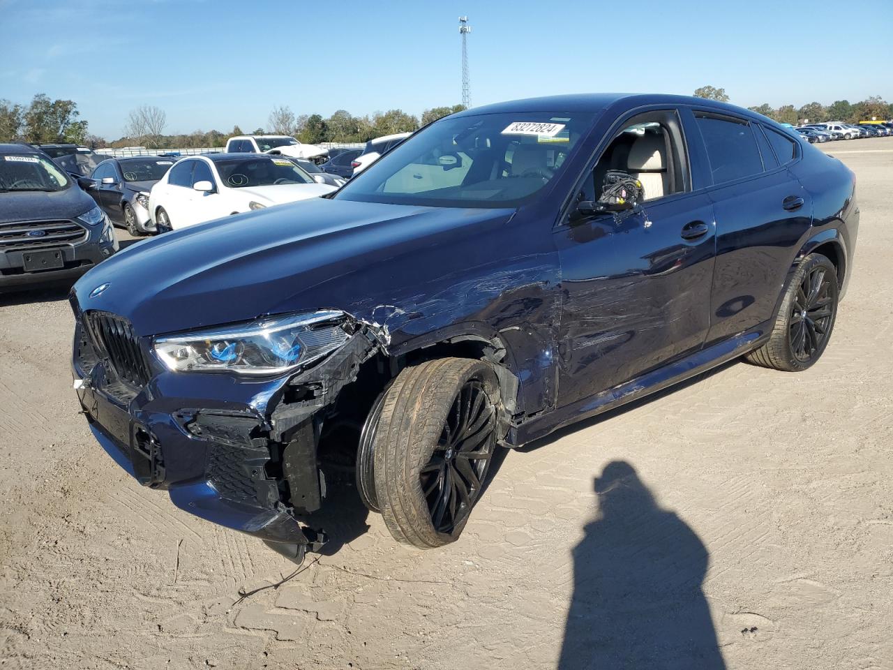 2022 BMW X6 M50I VIN:5UXCY8C02N9J97545