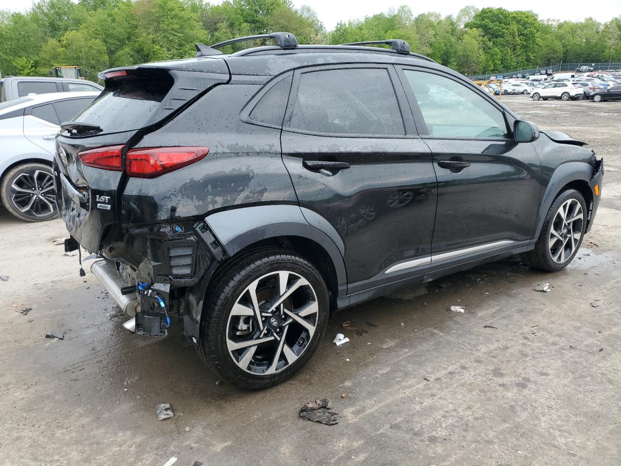 2022 HYUNDAI KONA LIMITED VIN:KM8K5CA37NU911331