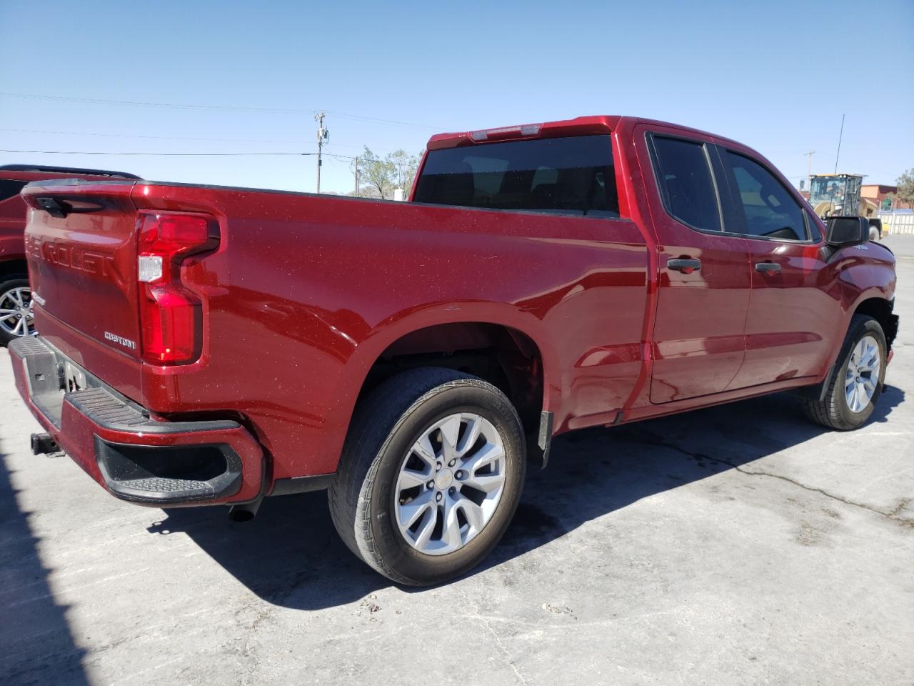 2022 CHEVROLET SILVERADO LTD C1500 CUSTOM VIN:1GCRWBEK9NZ190315