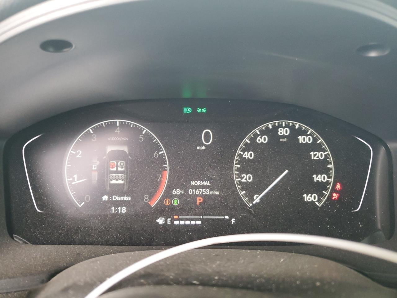 2023 HONDA CIVIC SPORT VIN:19XFL2H86PE000576