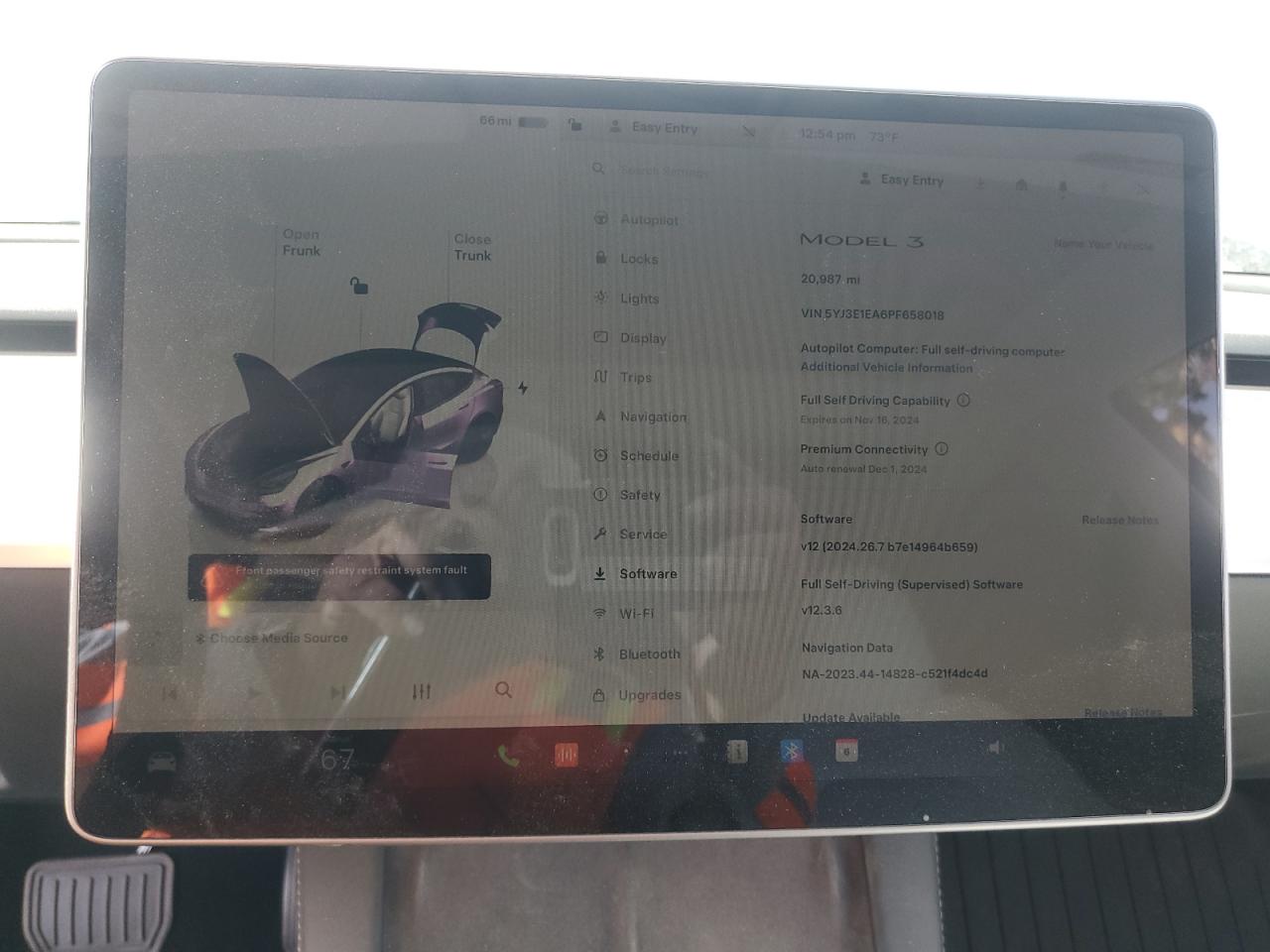 2023 TESLA MODEL 3  VIN:5YJ3E1EA6PF658018