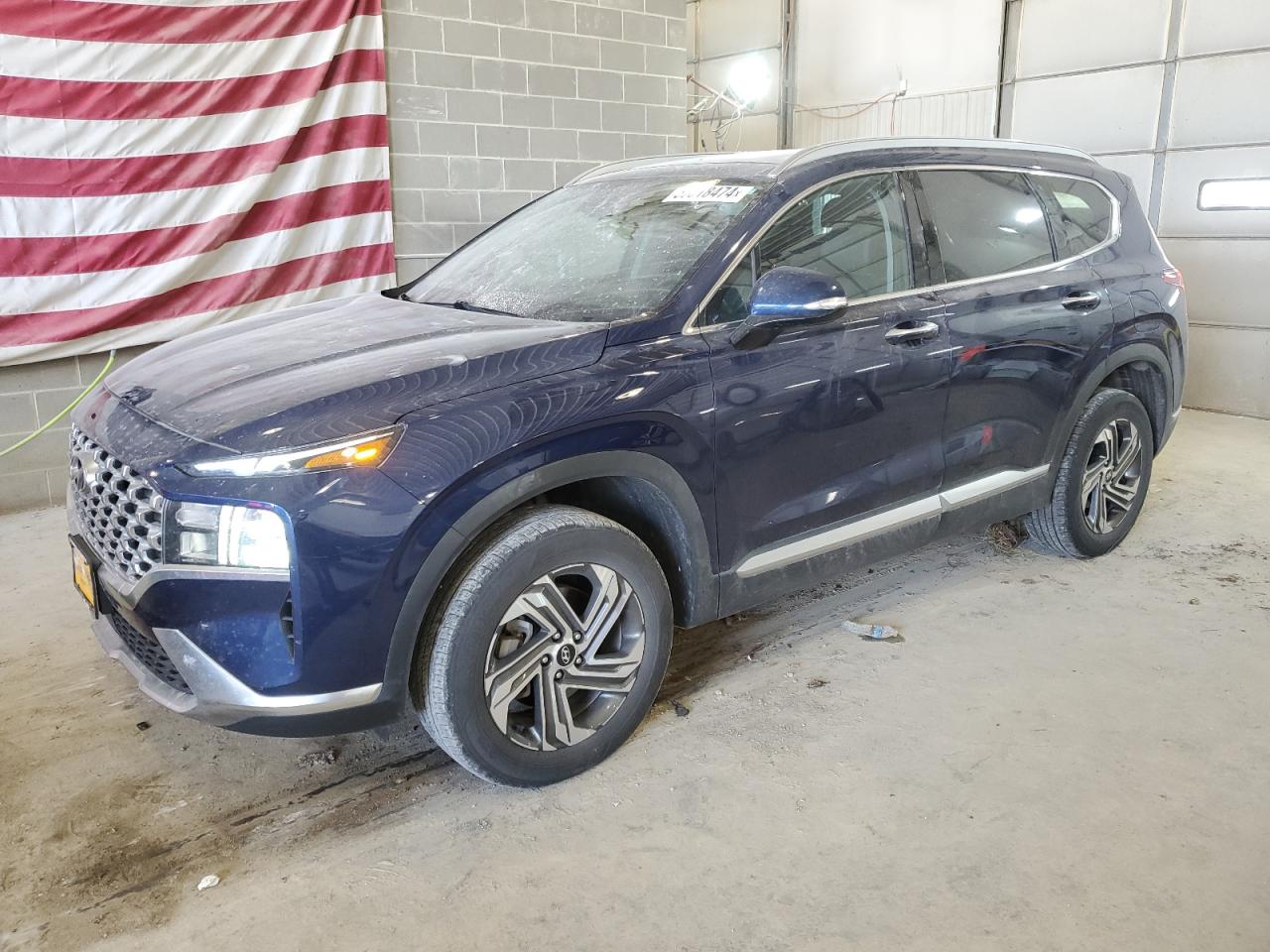 2022 HYUNDAI SANTA FE SEL VIN:5NMS3DAJ9NH473451