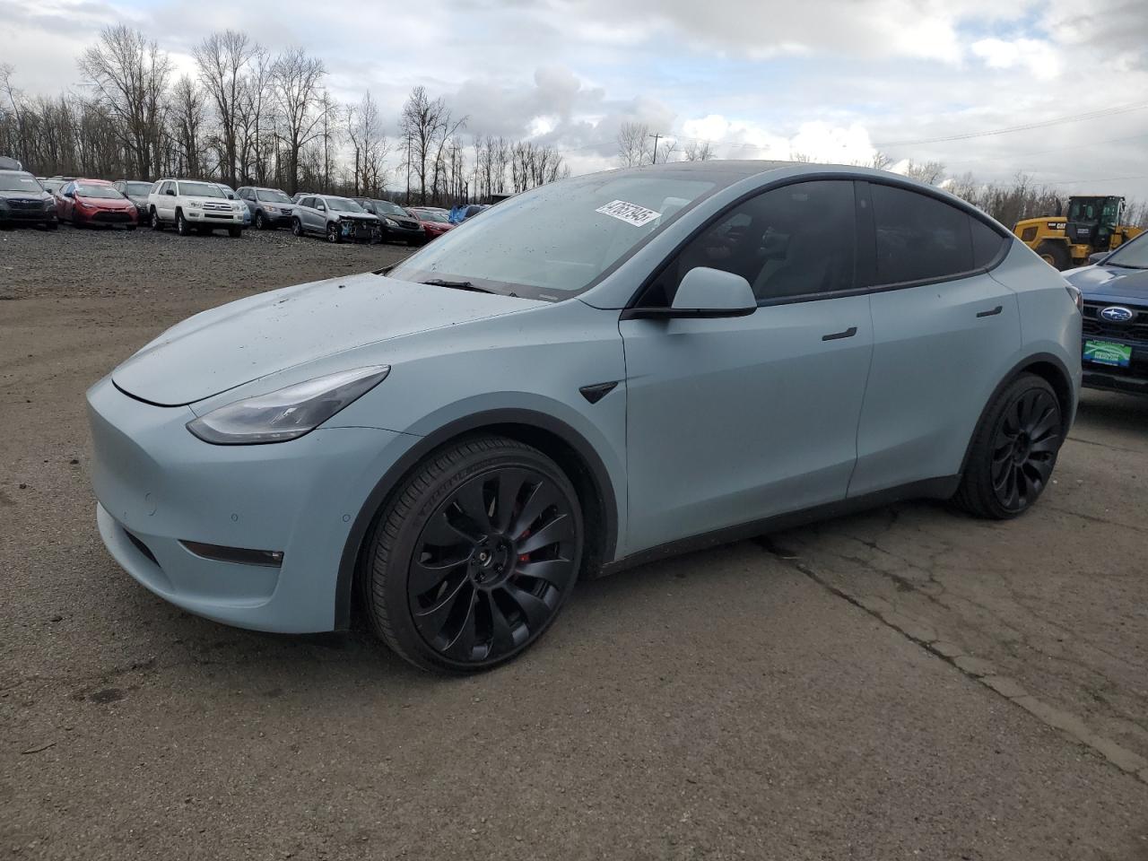 2022 TESLA MODEL Y  VIN:7SAYGDEF2NF416730