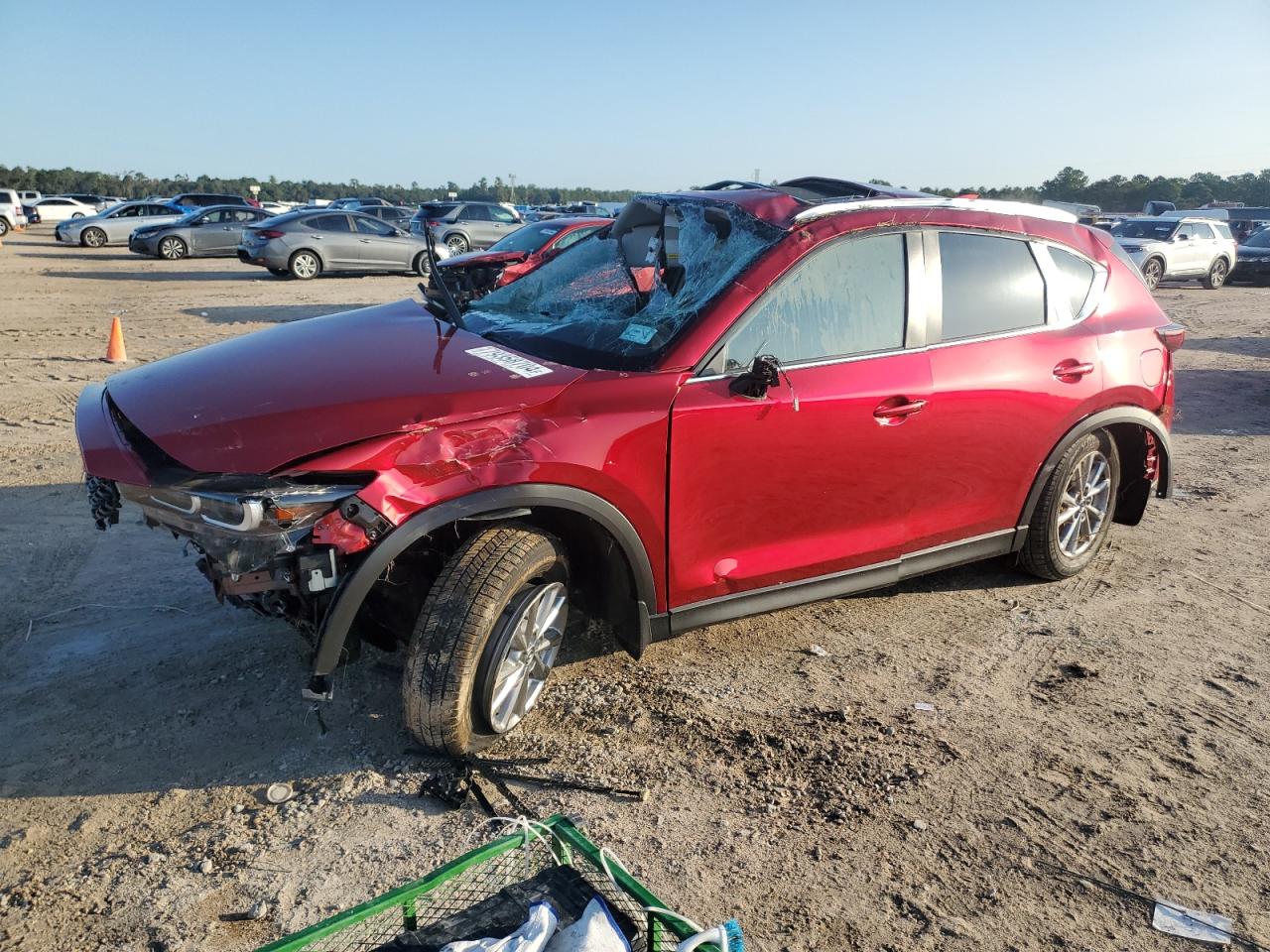 2022 MAZDA CX-5 PREFERRED VIN:JM3KFBCMXN1547688