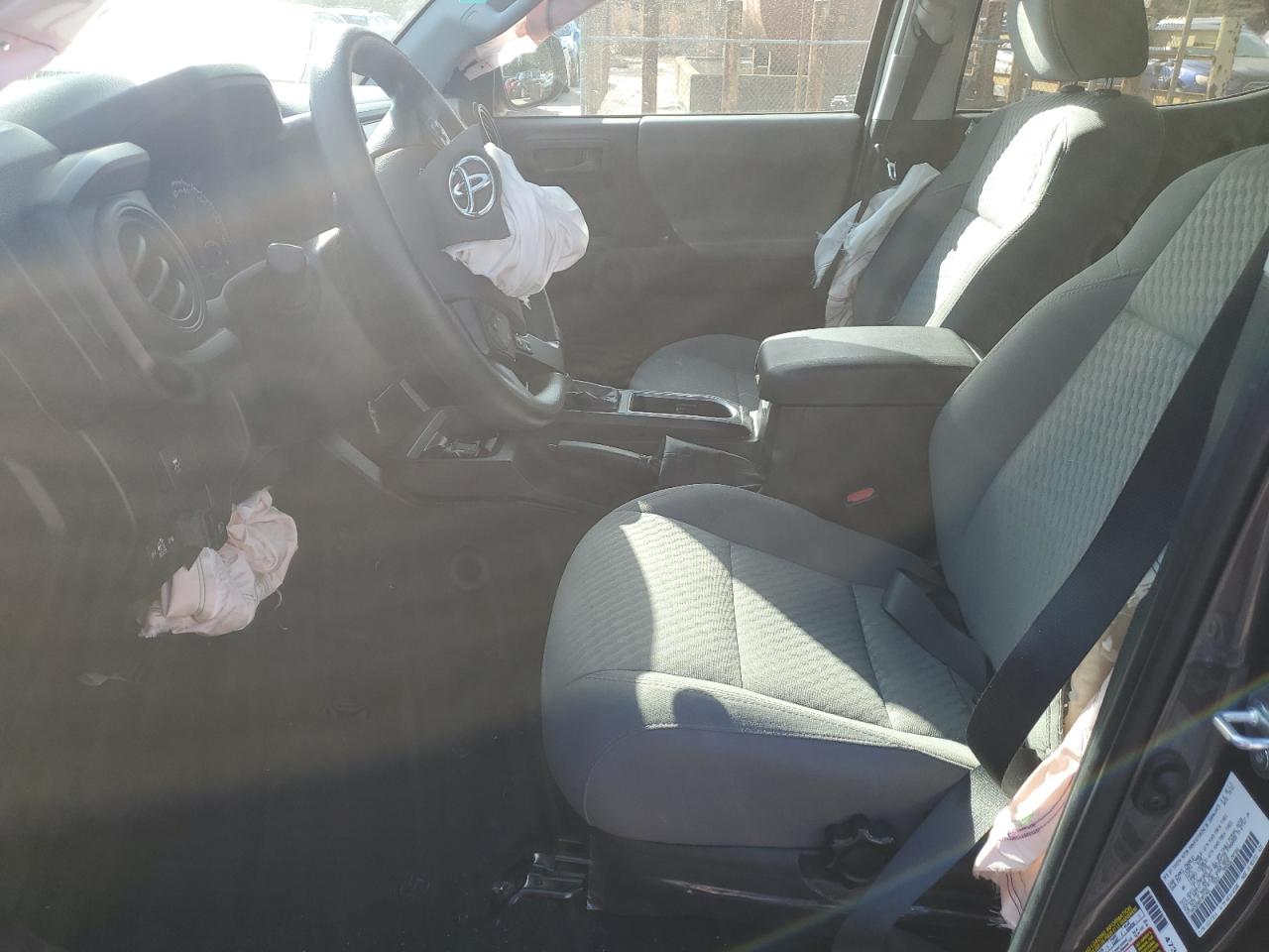 2022 TOYOTA TACOMA DOUBLE CAB VIN:3TYAX5GN6NT037481