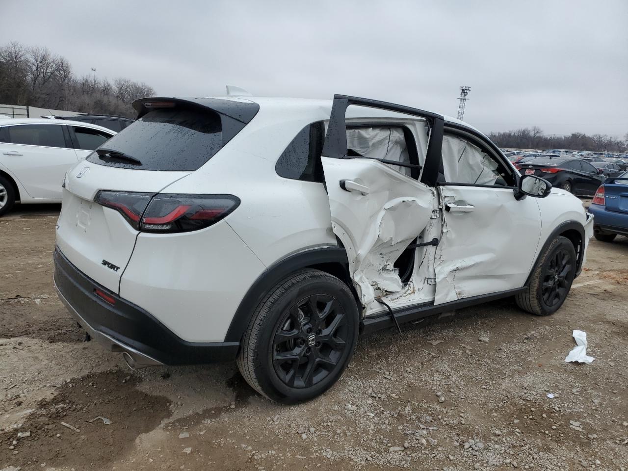 2024 HONDA HR-V SPORT VIN:3CZRZ2H55RM743444