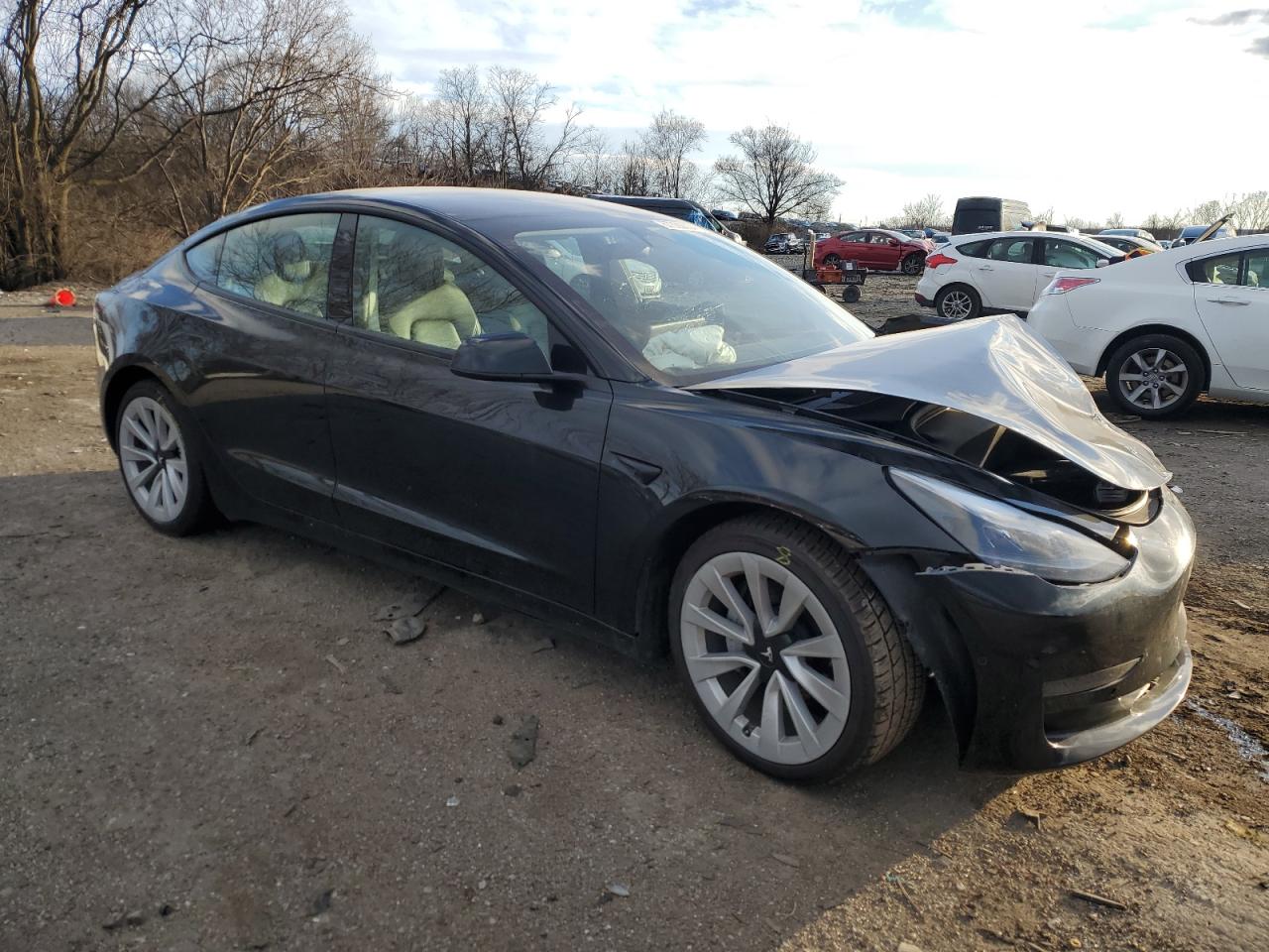 2022 TESLA MODEL 3  VIN:5YJ3E1EA7NF186280